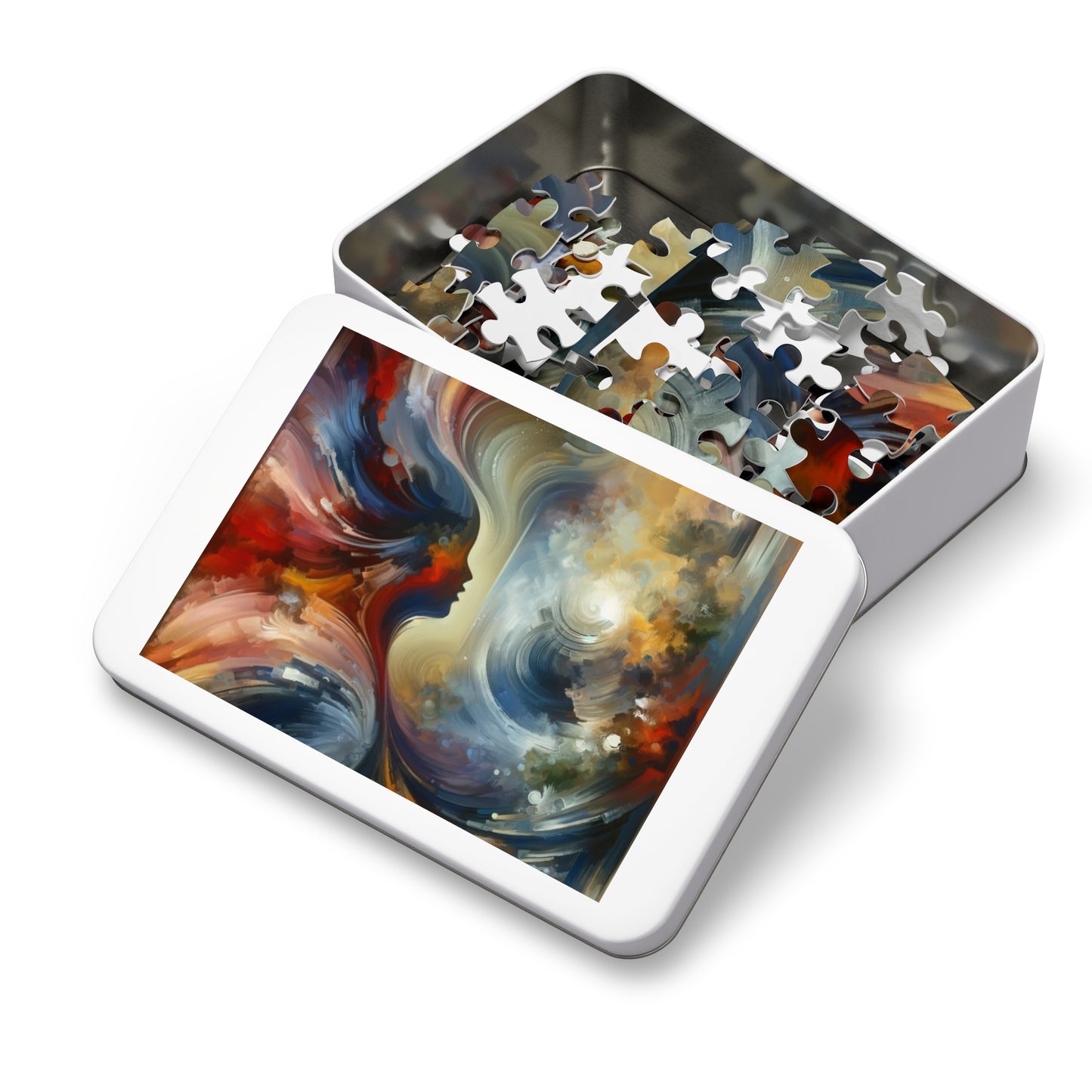Embracing Sovereign Reflectivity Jigsaw Puzzle (30, 110, 252, 500,1000-Piece)