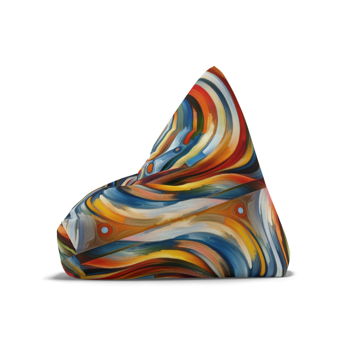 Transformative Harmonic Tachism Bean Bag Chair Cover