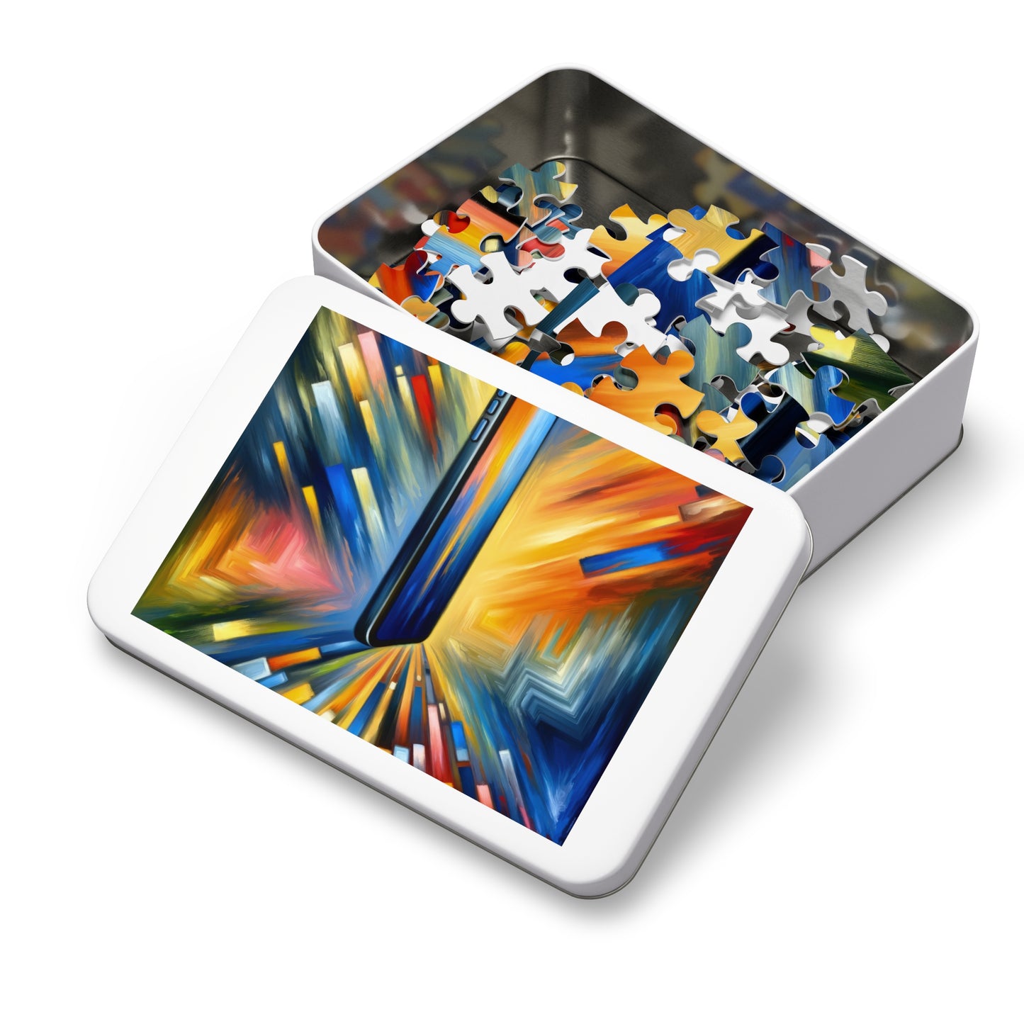 Connectivity Beacon Dichotomy Jigsaw Puzzle (30, 110, 252, 500,1000-Piece)