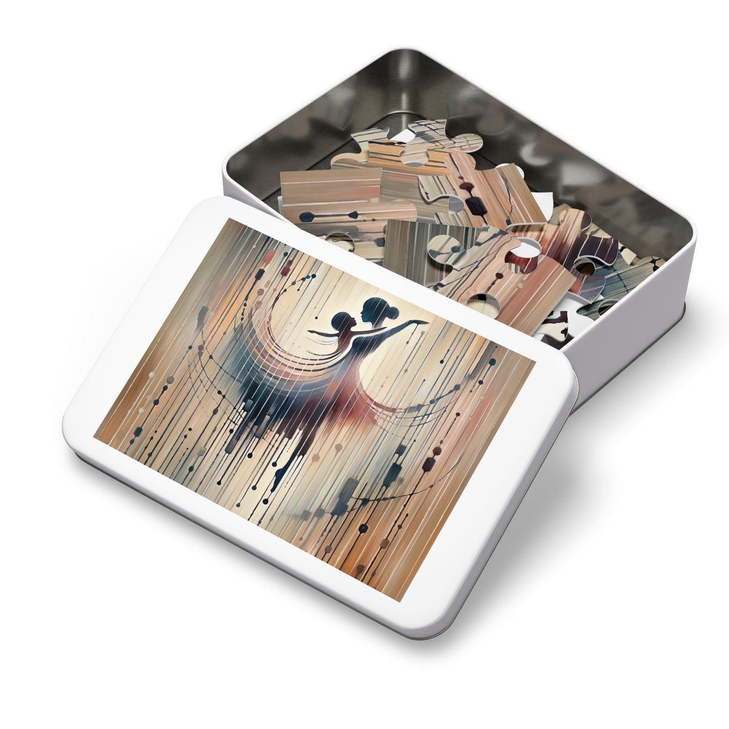 Rhythmic Heart Dance Jigsaw Puzzle (30, 110, 252, 500,1000-Piece)