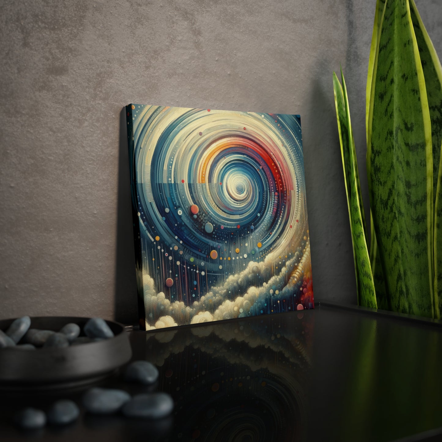 Considerate Echoes Resonate Canvas Photo Tile