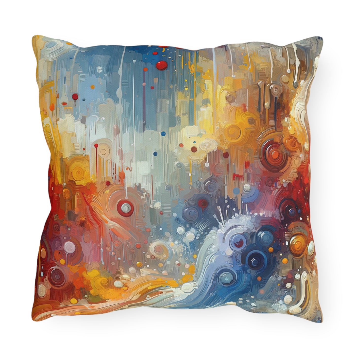 Joyous Effortless Exhale Outdoor Pillows