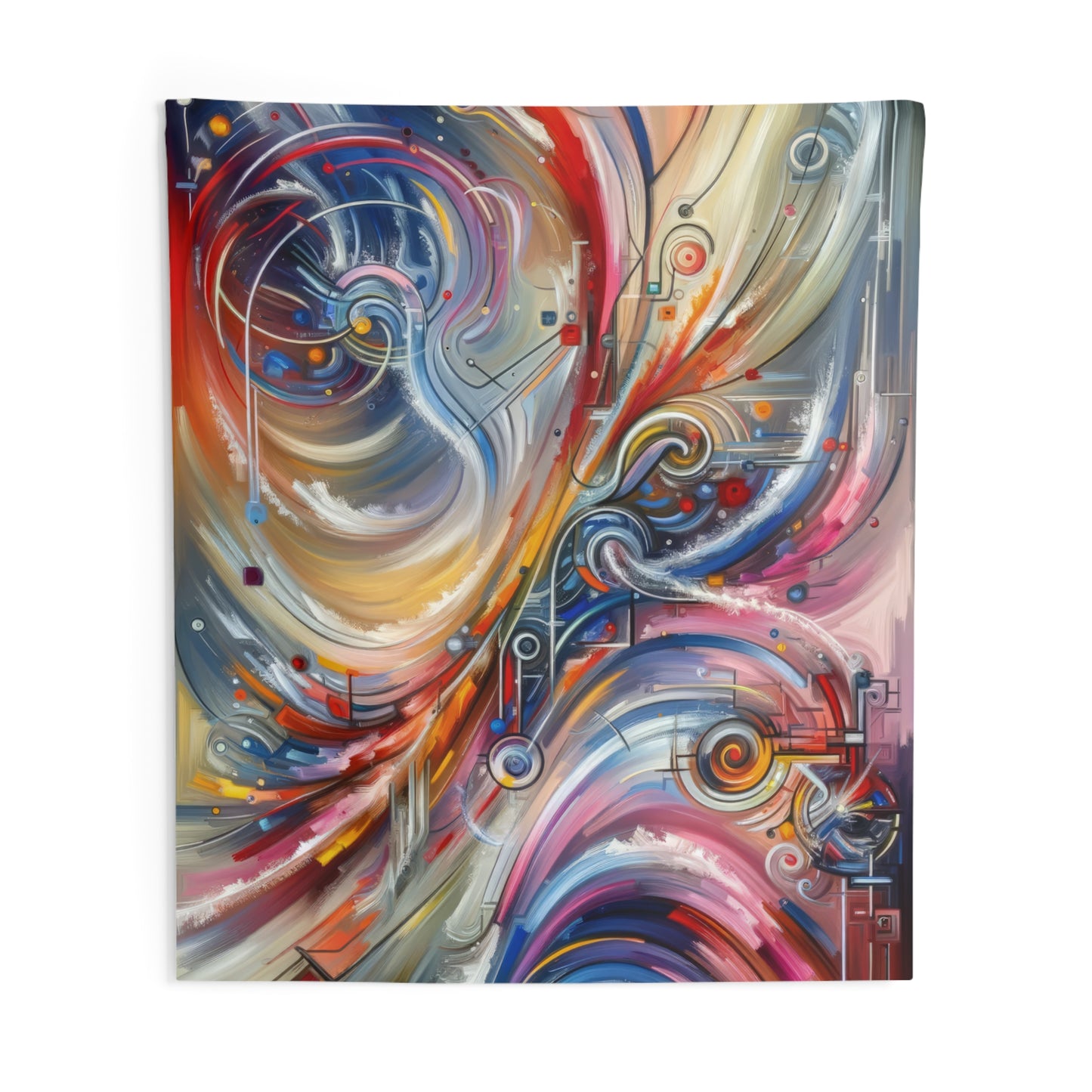 Interconnectivity Tachism Dynamics Indoor Wall Tapestries
