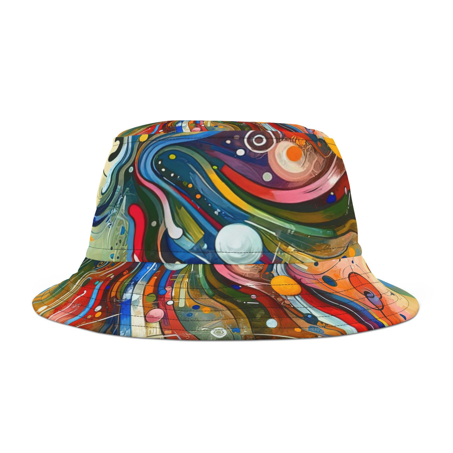 Conversational Catalyst Tachism Bucket Hat (AOP)