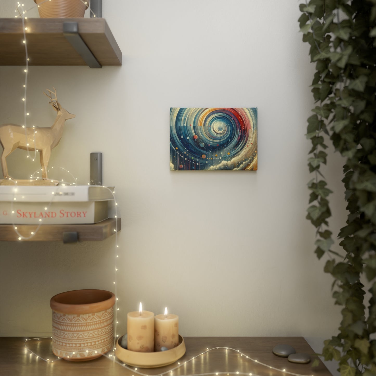 Considerate Echoes Resonate Canvas Photo Tile