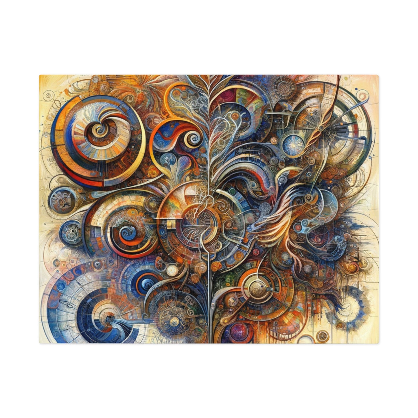 Ethos Web Abstract Jigsaw Puzzle (30, 110, 252, 500,1000-Piece)