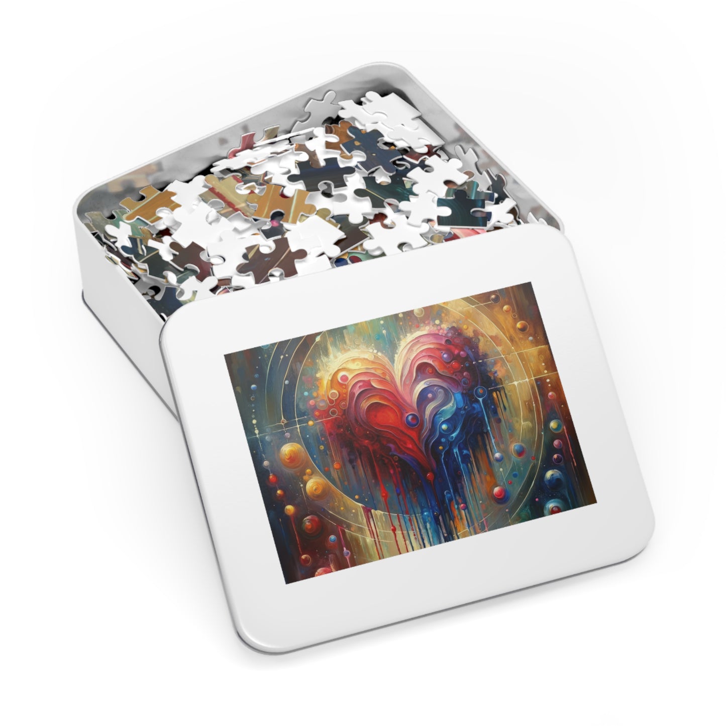 Unified Heart Reflections Jigsaw Puzzle (30, 110, 252, 500,1000-Piece)