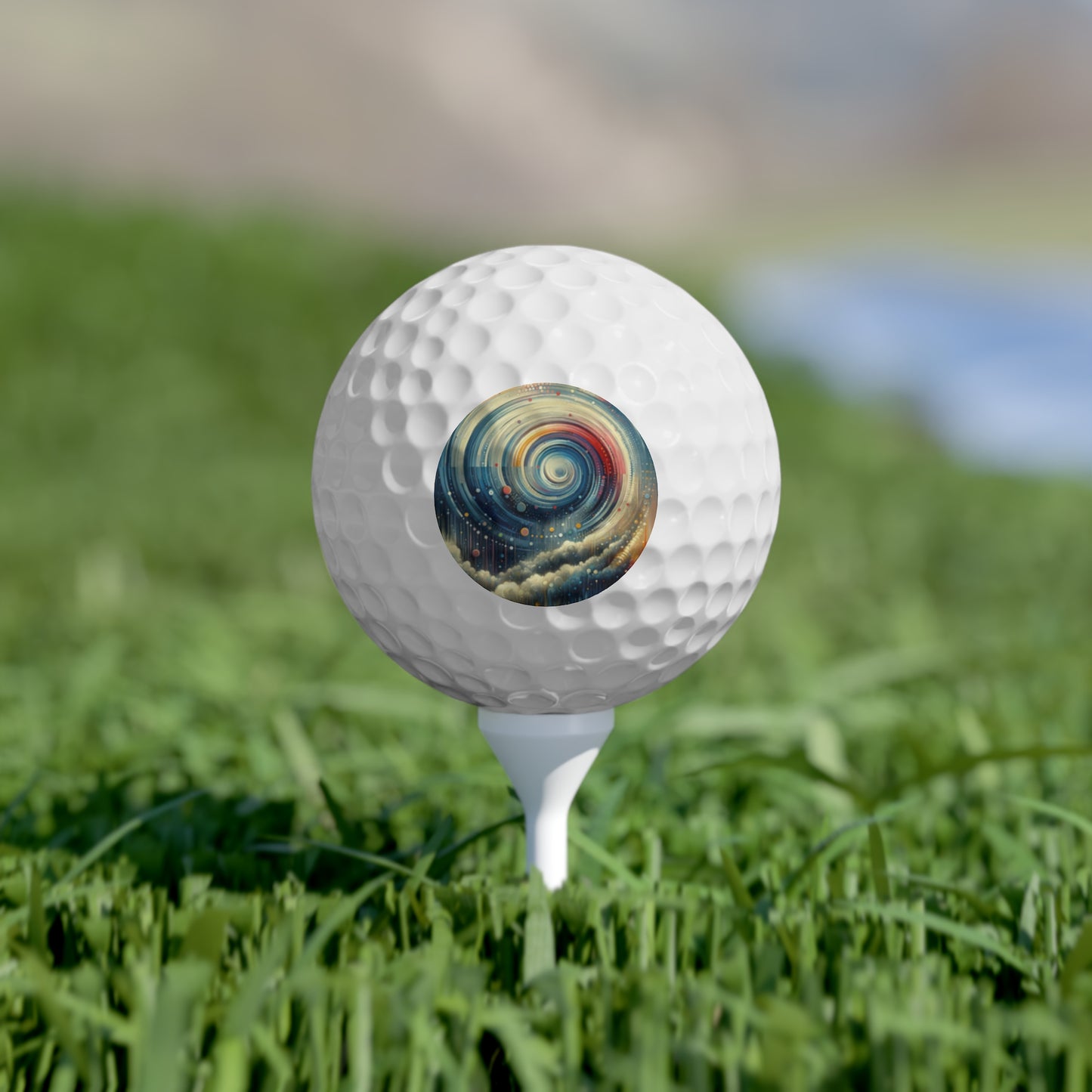 Considerate Echoes Resonate Golf Balls, 6pcs