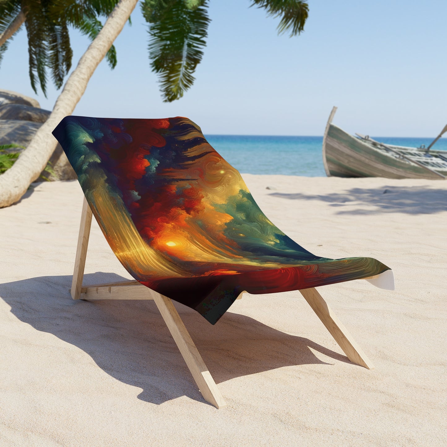 Twilight Velvet Transition Beach Towel