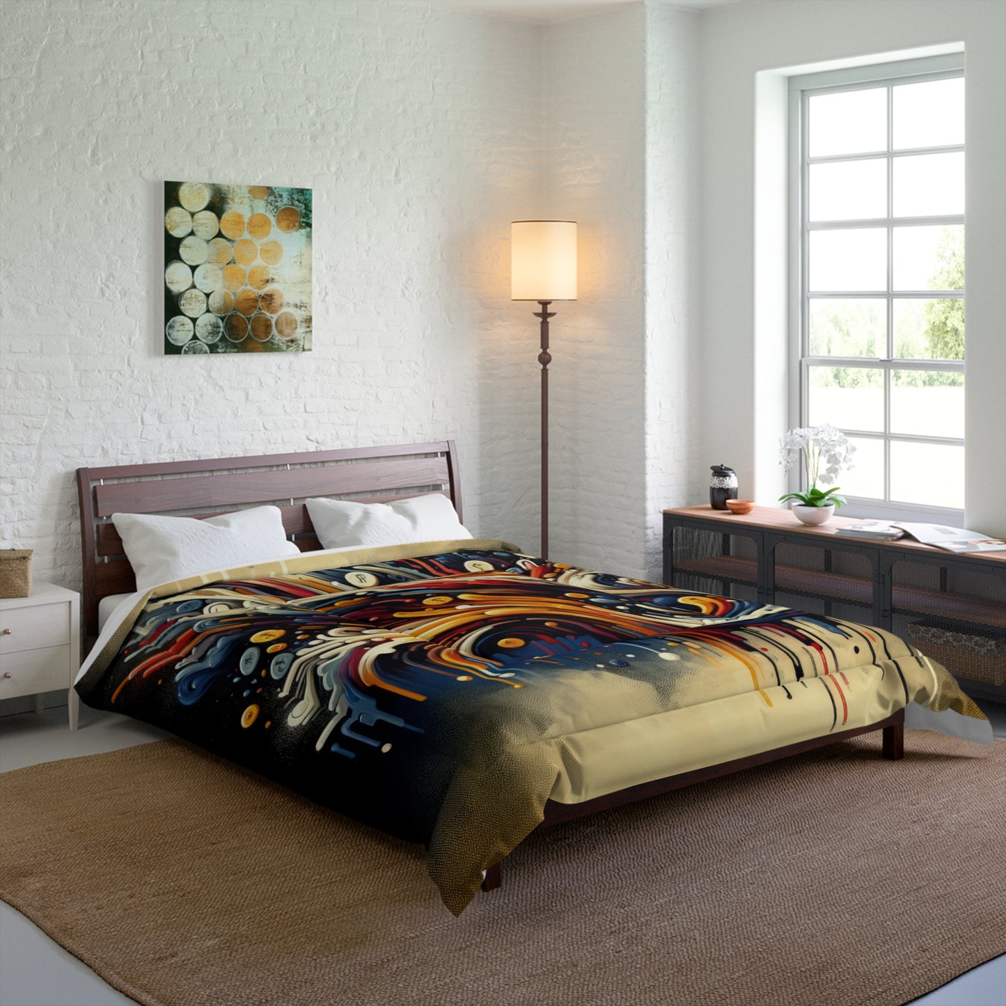 Abstract Financial Flux Comforter