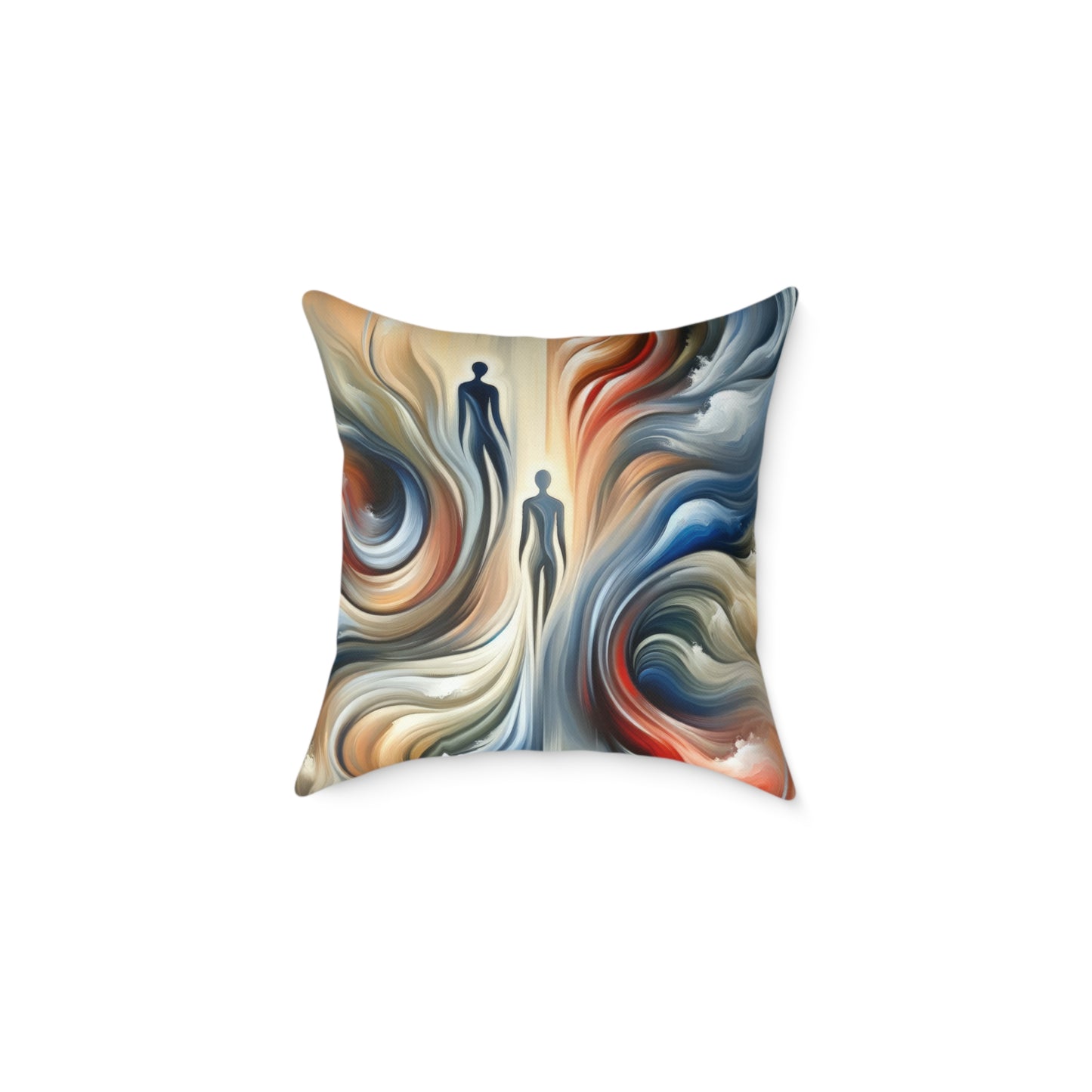 Silent Journey Recognition Spun Polyester Pillow