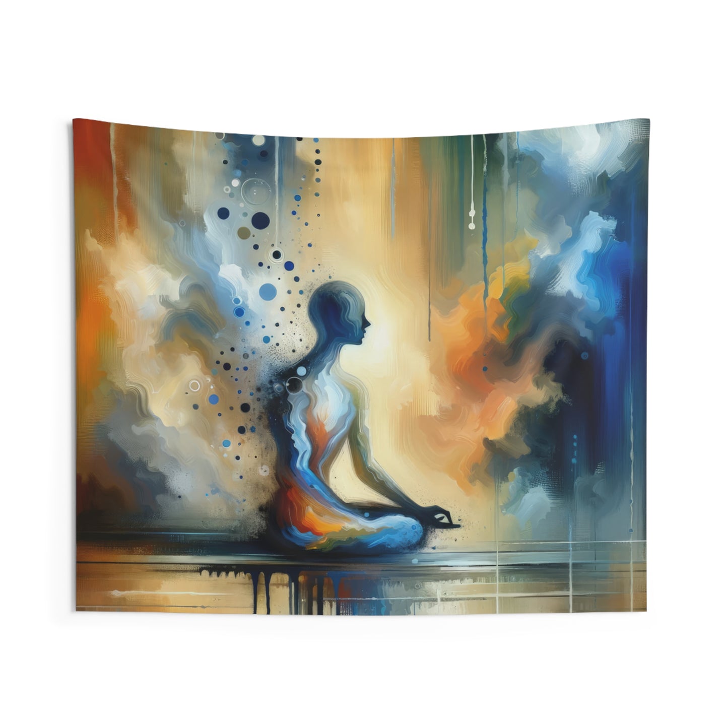 Resonance Abstract Healing Indoor Wall Tapestries