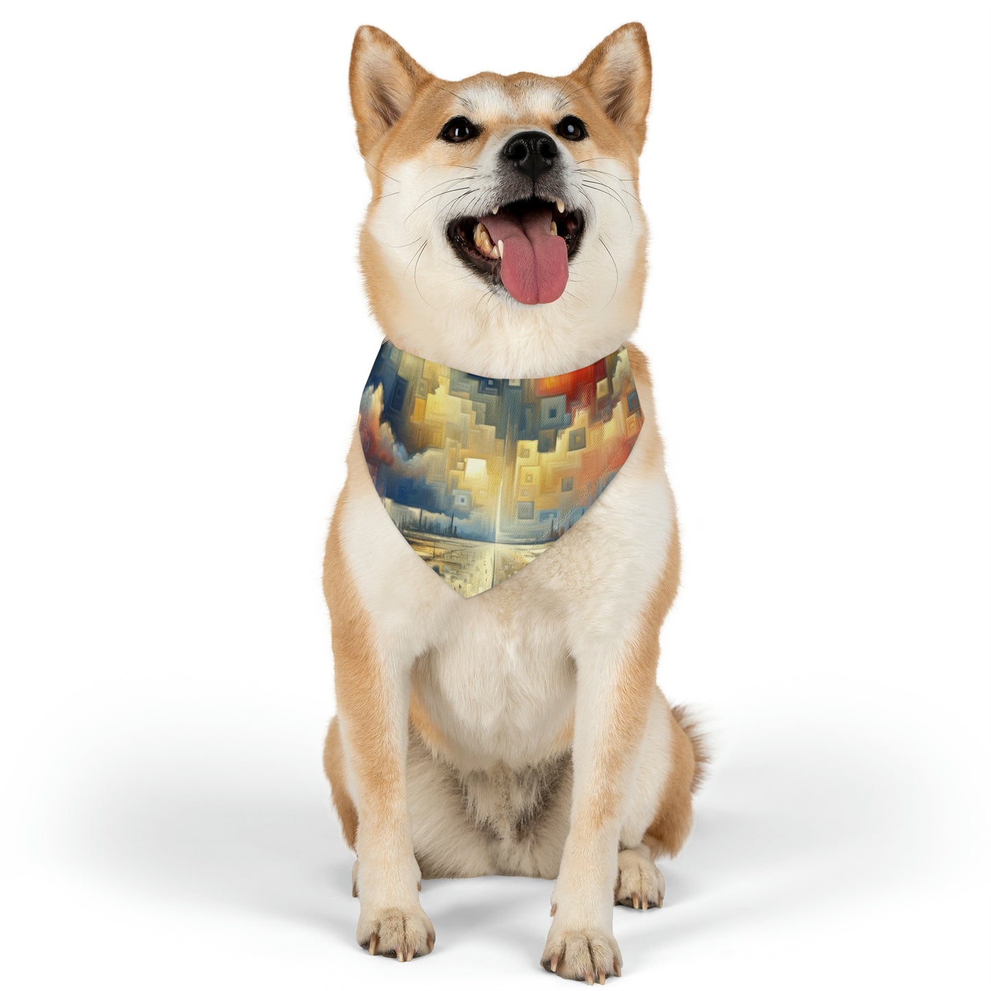 Earnest Gathering Rainwater Pet Bandana Collar
