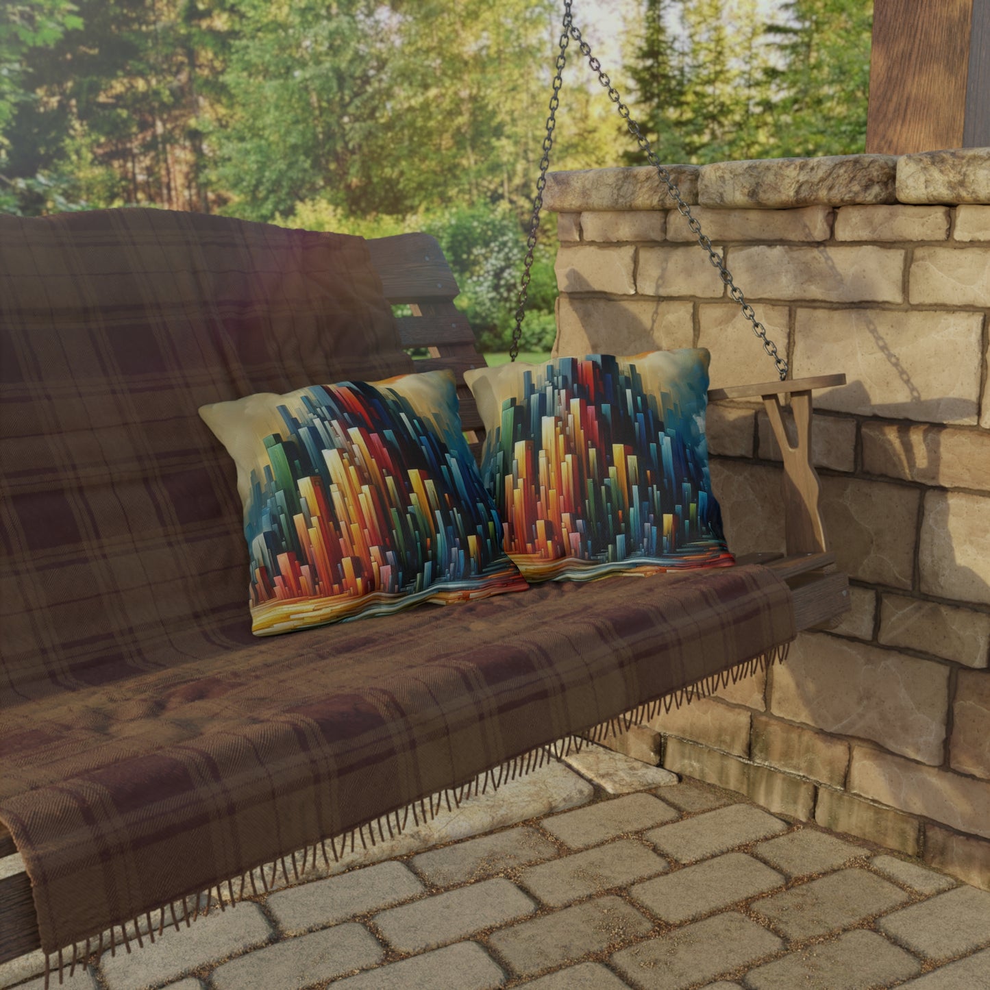 Resolute Fortress Metamorphosis Outdoor Pillows