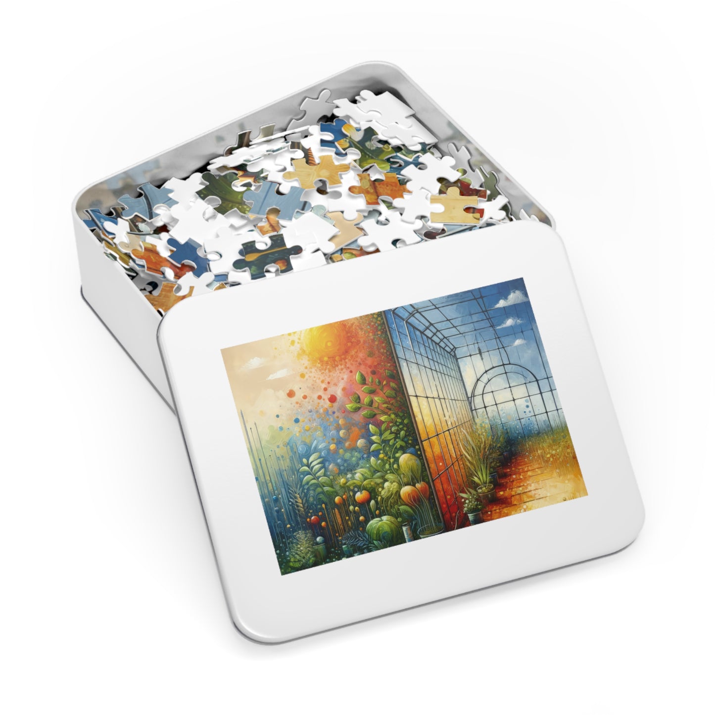 Greenhouse Digital Genesis Jigsaw Puzzle (30, 110, 252, 500,1000-Piece)