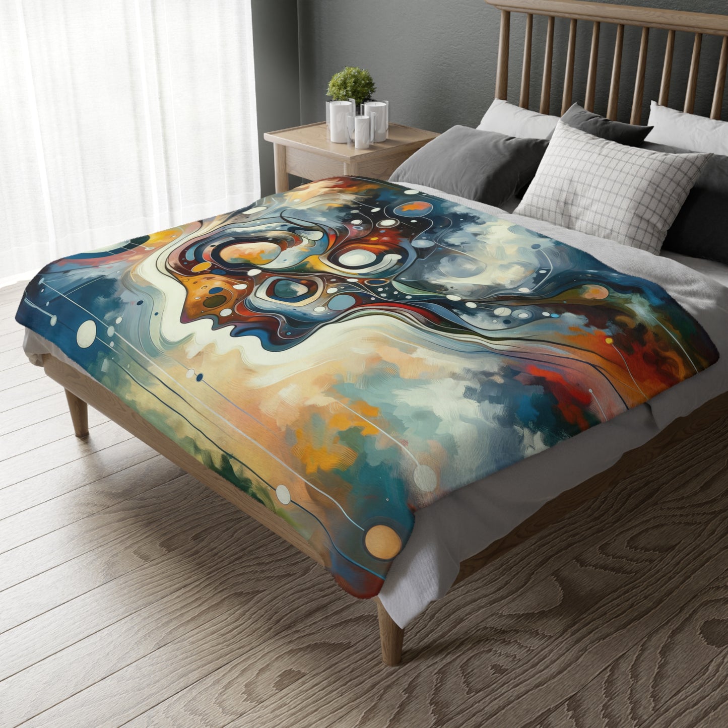 Marvel Uniting Dialogue Velveteen Microfiber Blanket (Two-sided print)
