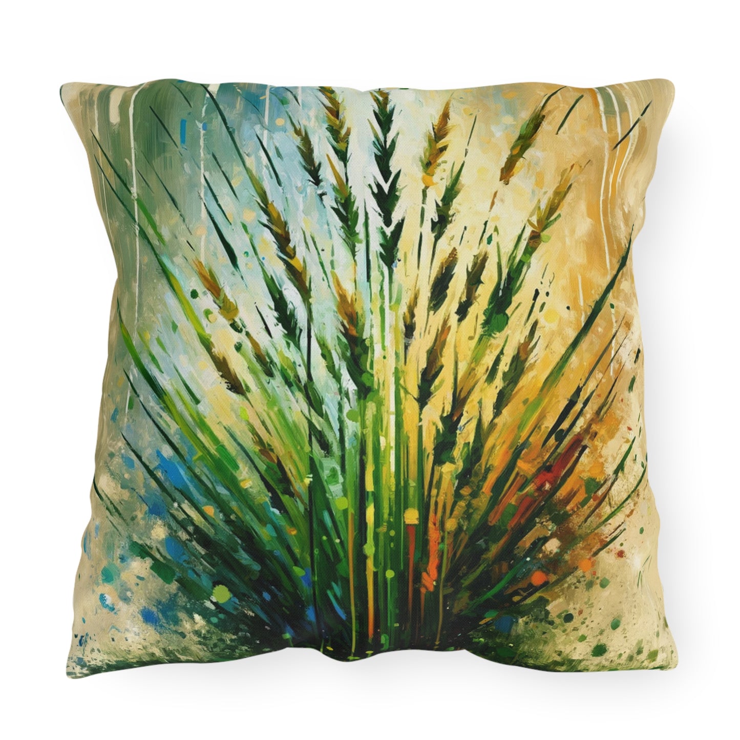 Grass Testament Change Outdoor Pillows