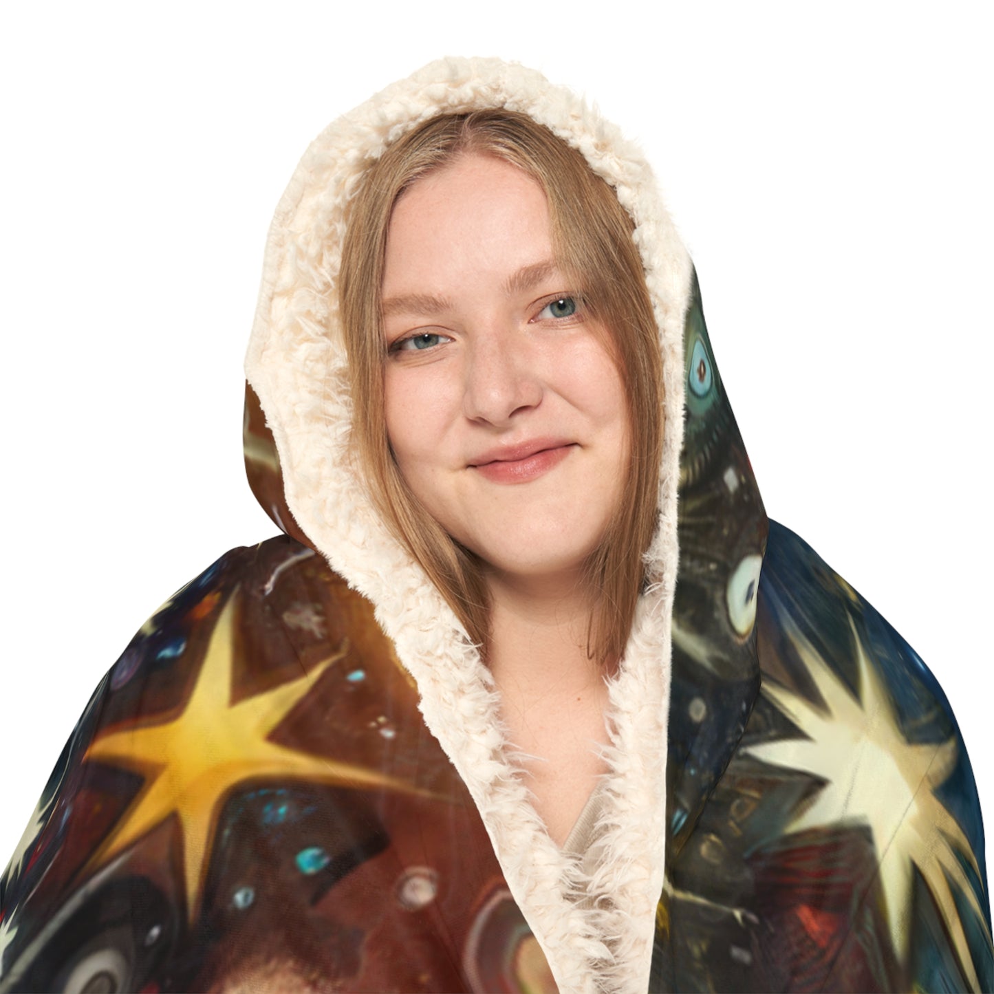 Inspiration Tachism Tribute Snuggle Blanket