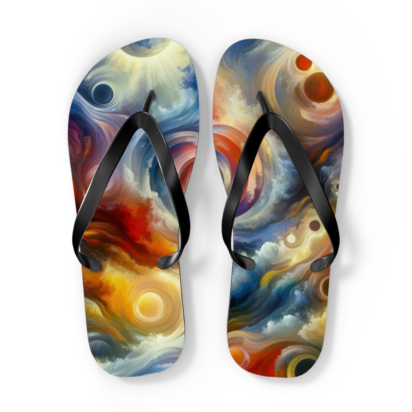 Unified Heart Journey Flip Flops