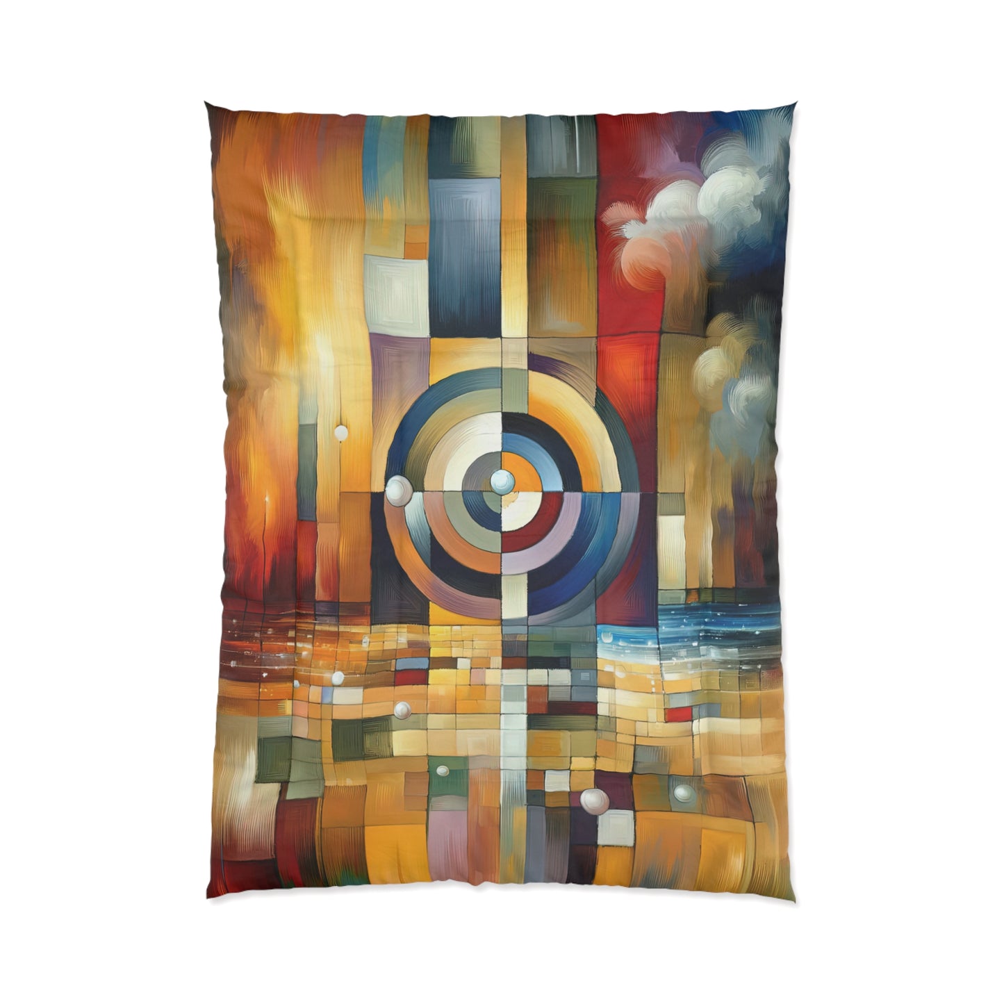 Oneness Through Tachism Comforter