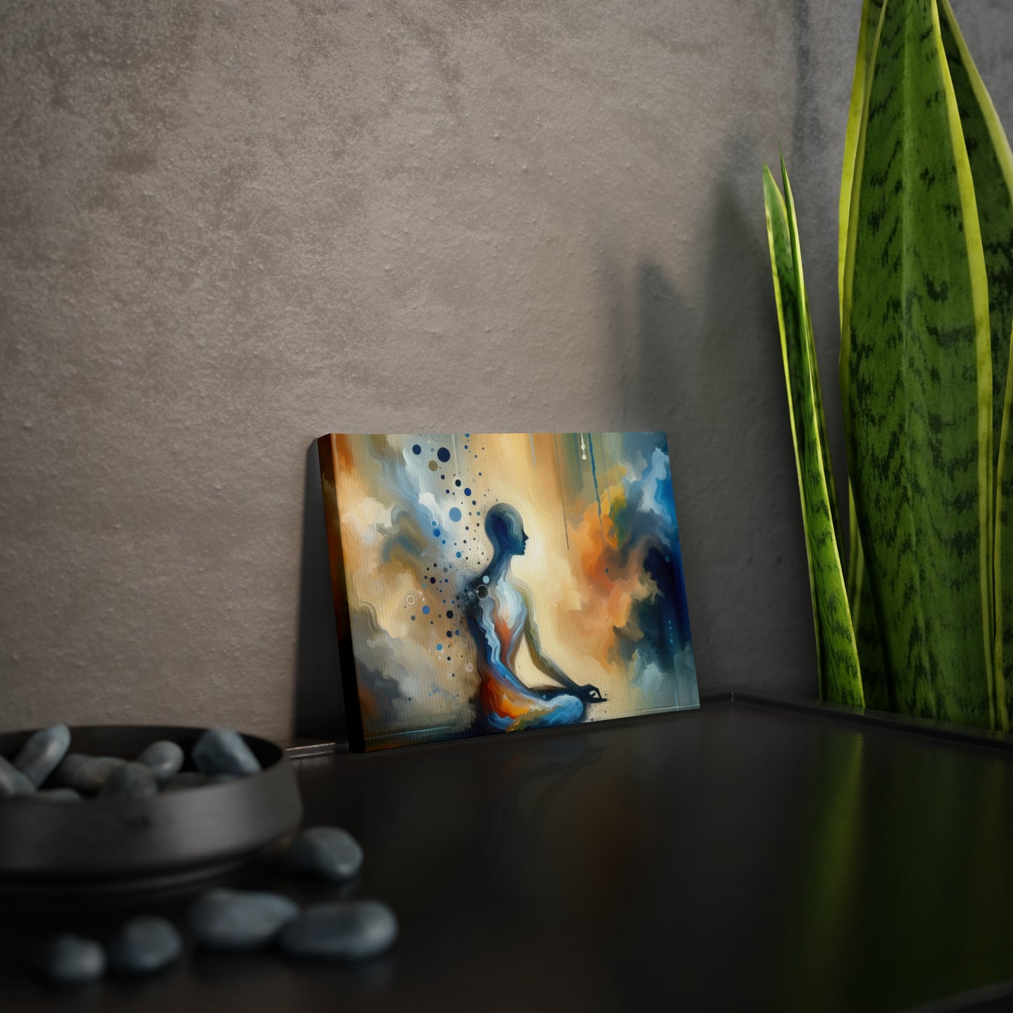 Resonance Abstract Healing Canvas Photo Tile