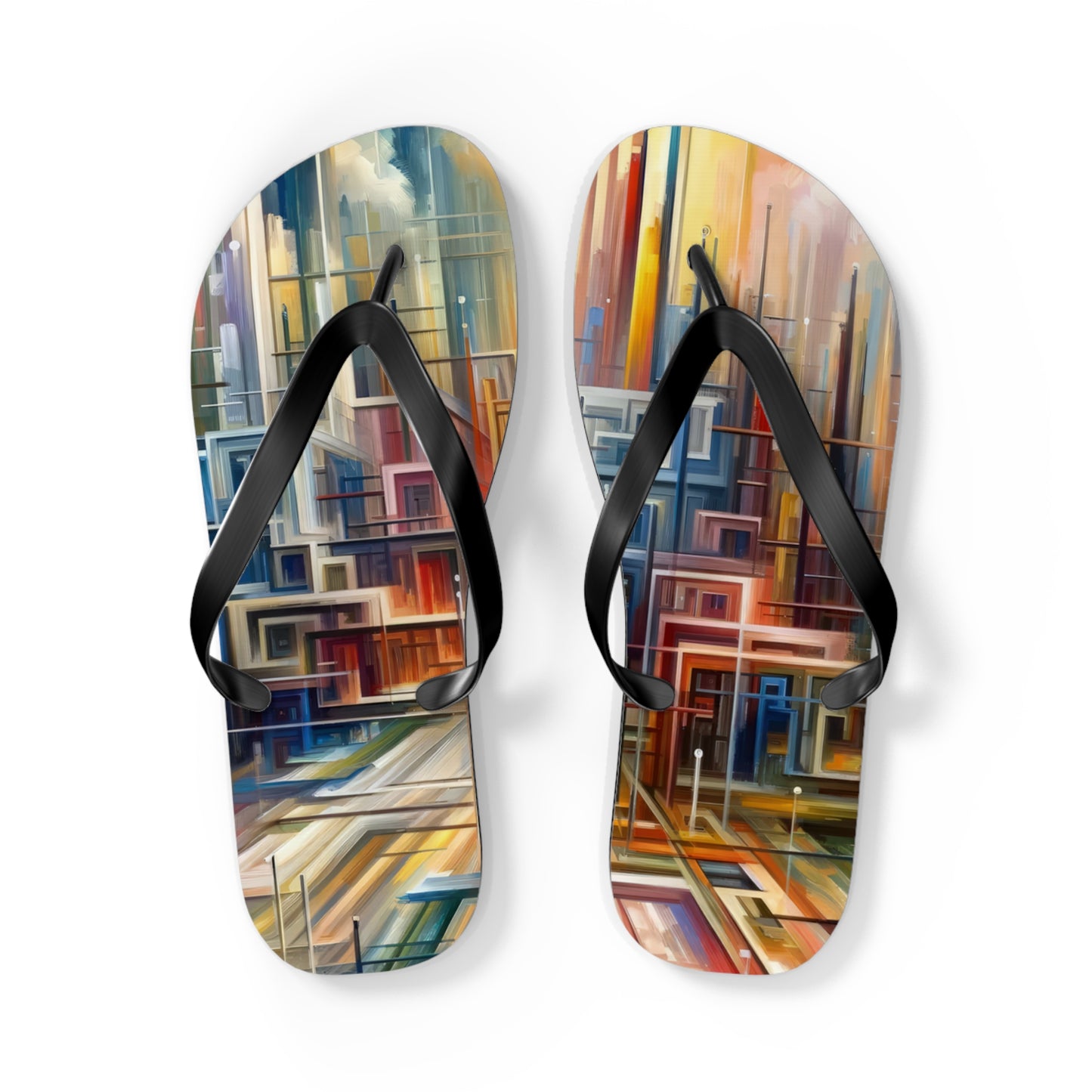 Urban Flow Interconnectedness Flip Flops
