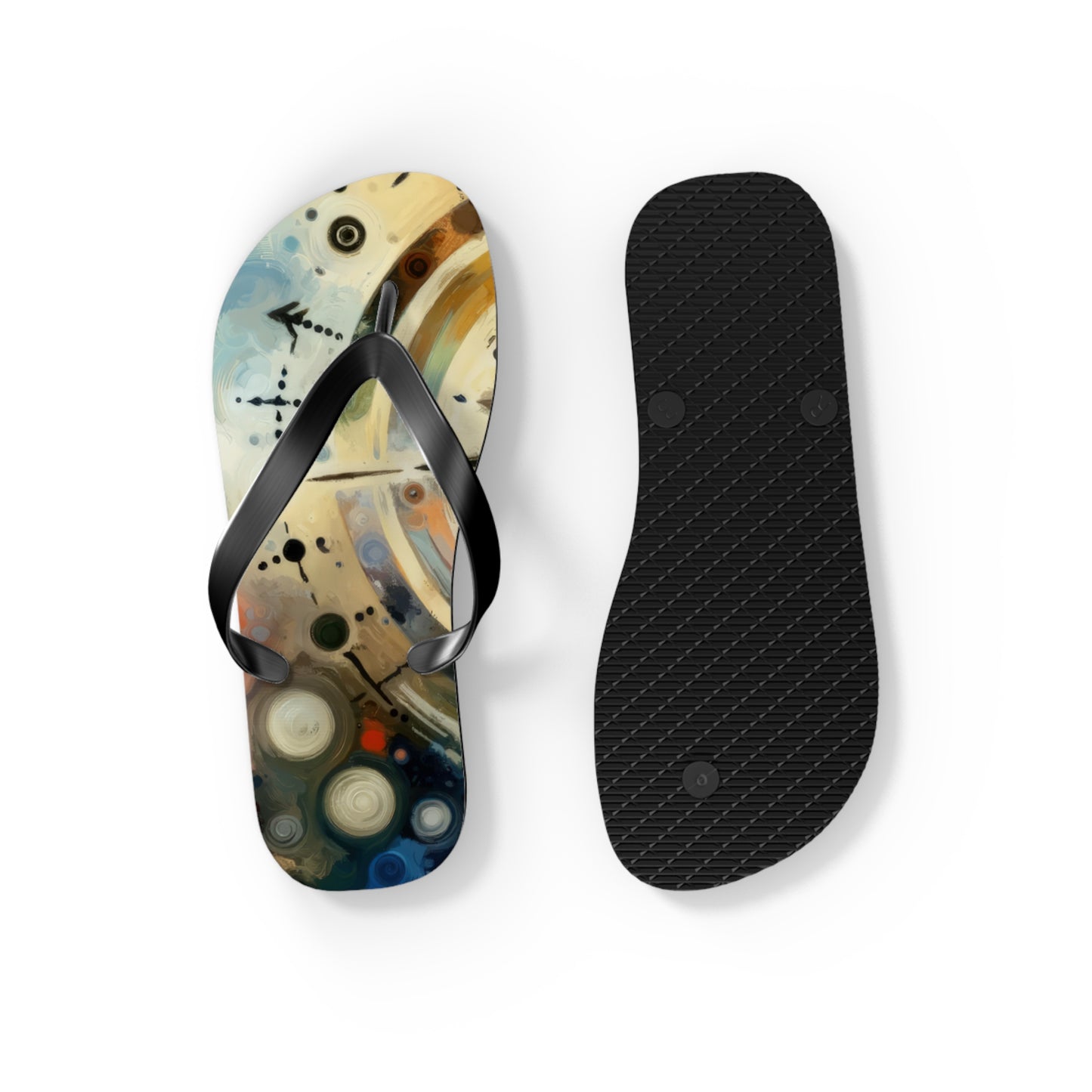 Guidance Abstract Compass Flip Flops