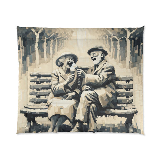 Joyful Companionship Serenity Comforter