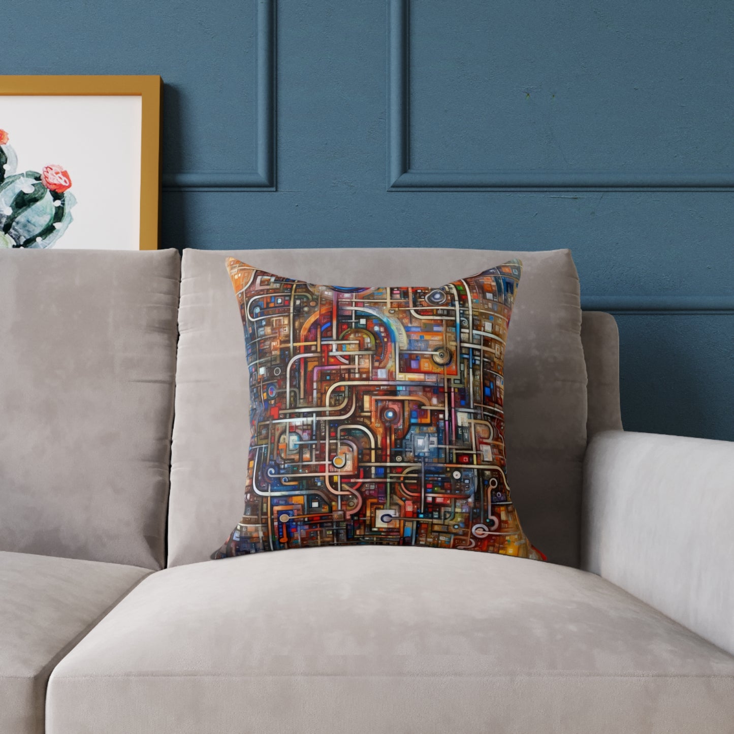 Grandest App Tapestry Spun Polyester Pillow