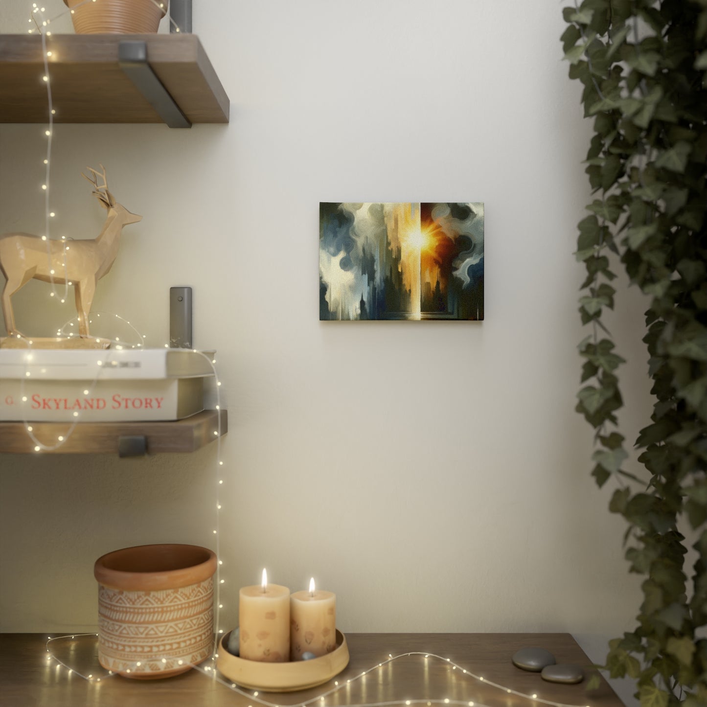 Dawn Dispels Darkness Canvas Photo Tile