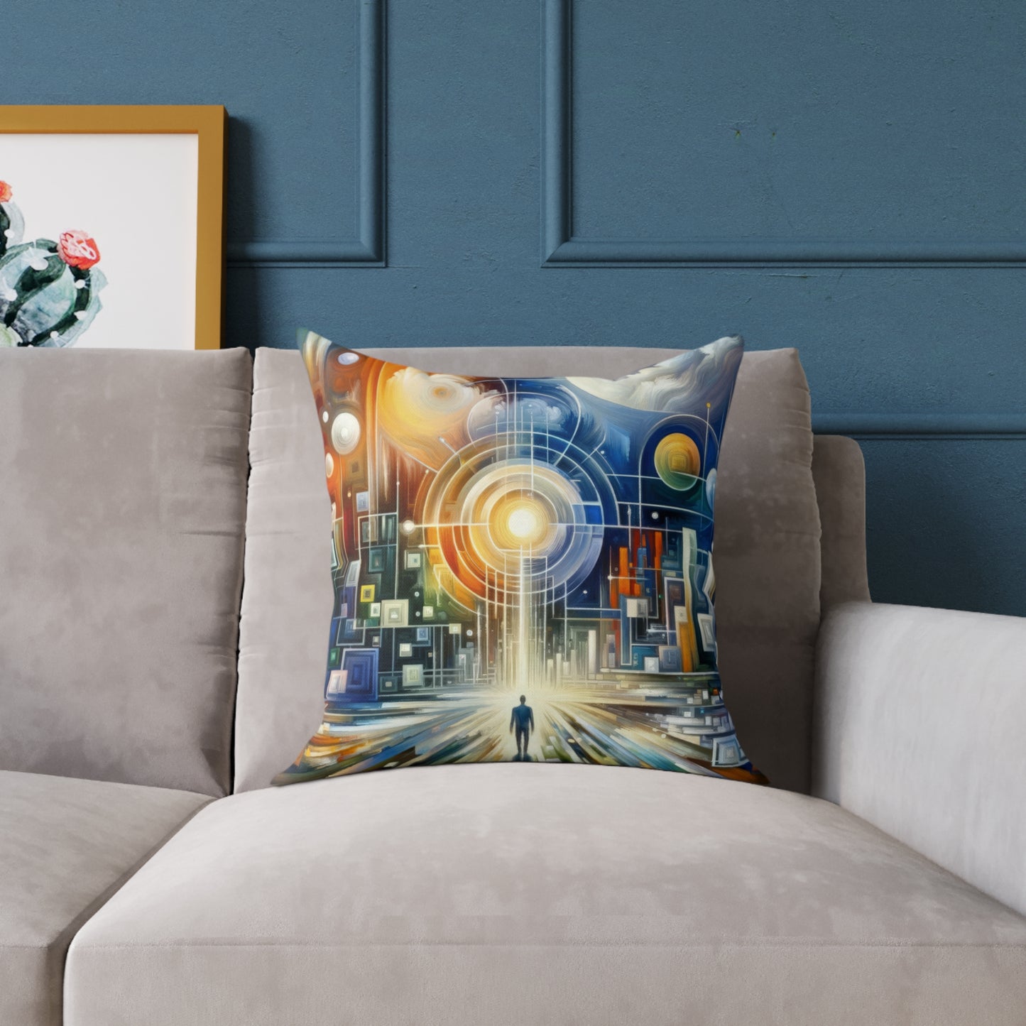 Mindful Megabyte Convergence Spun Polyester Pillow