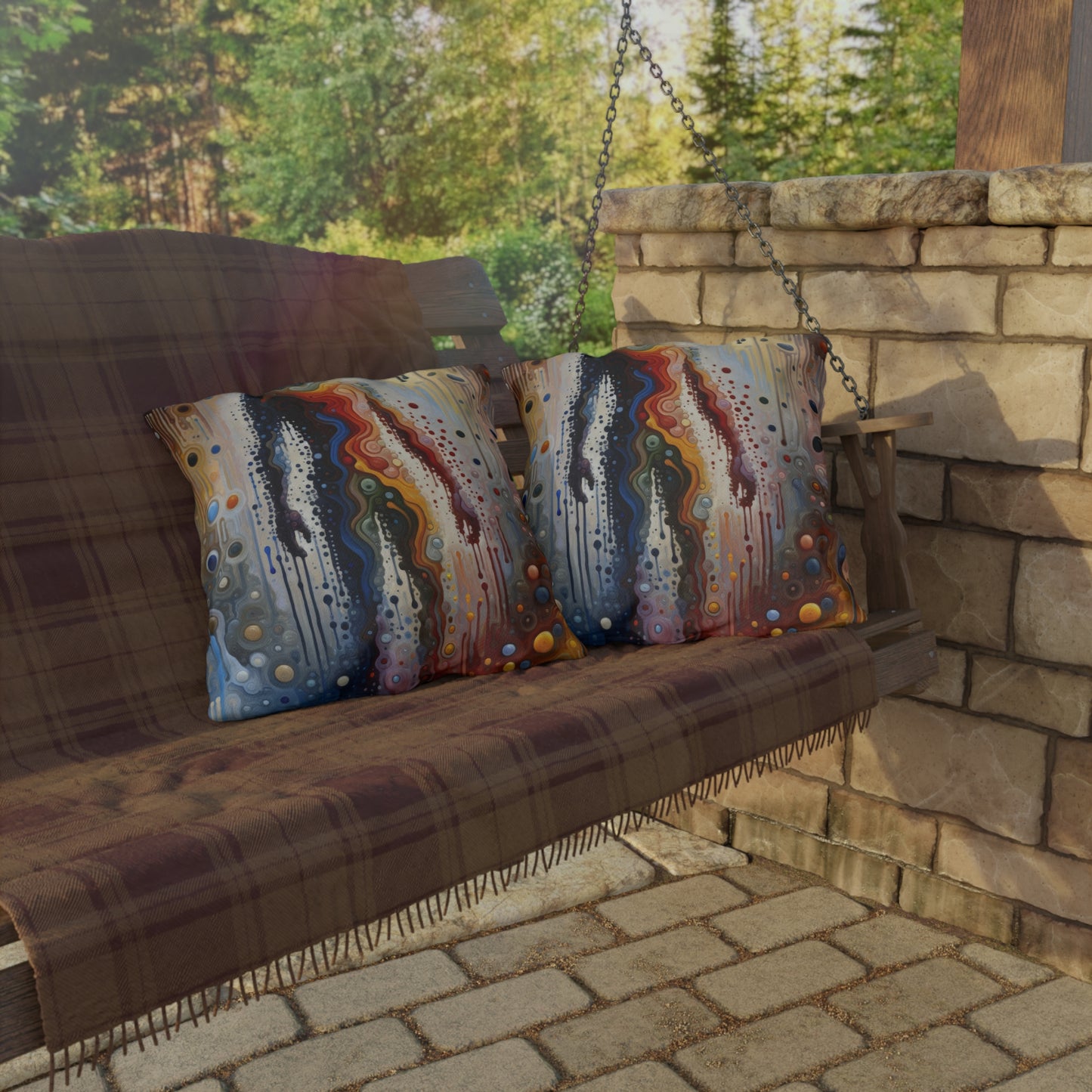 Connectedness Contours Wellness Outdoor Pillows