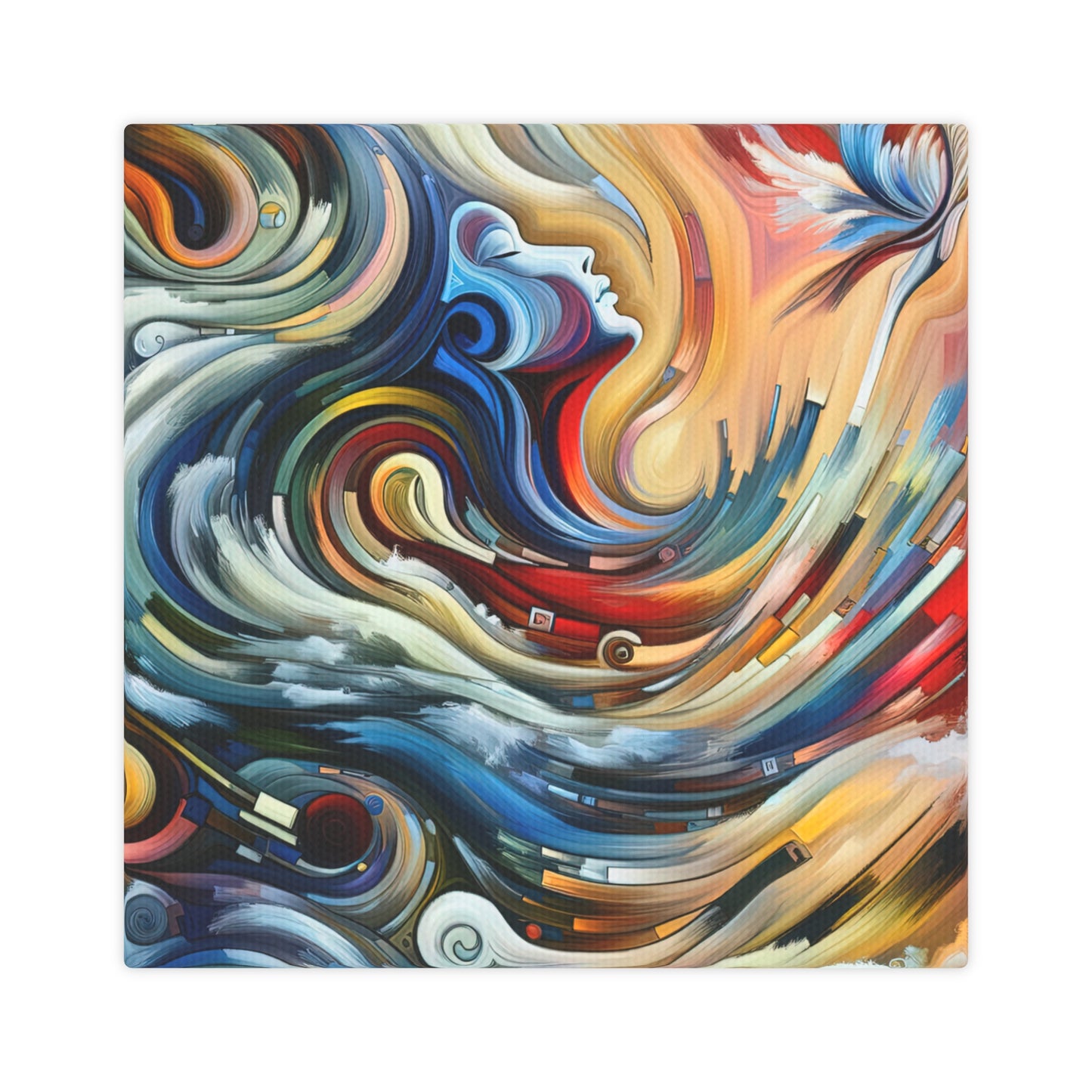 Gratitude Melodic Transformation Canvas Photo Tile