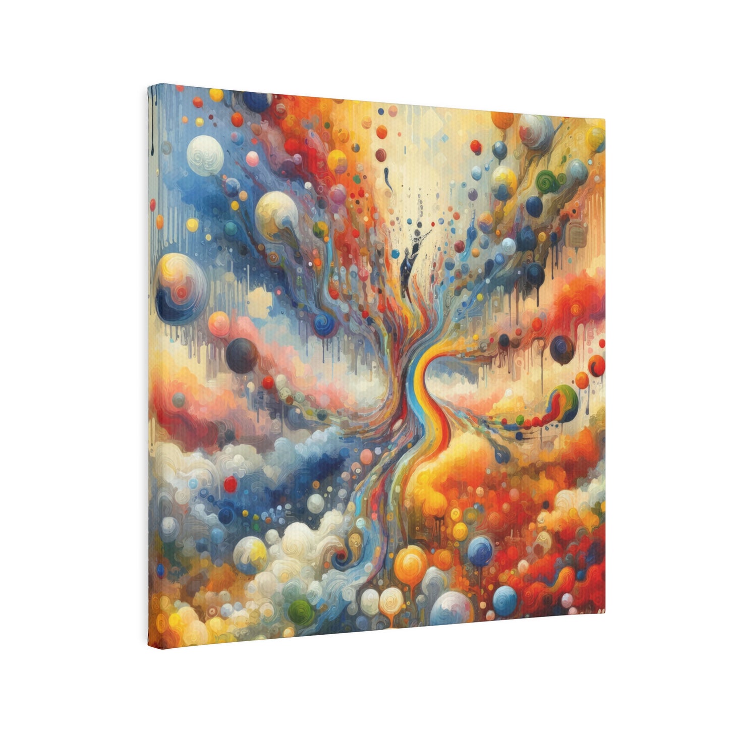 Choices Tachism Canvas Canvas Photo Tile