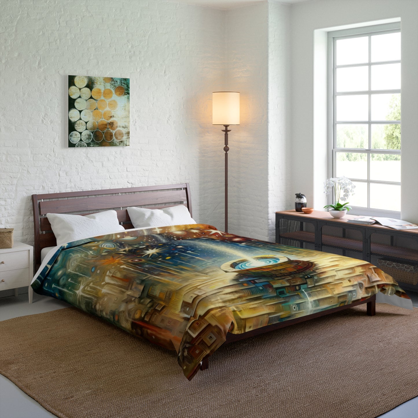 Inspiration Tachism Tribute Comforter