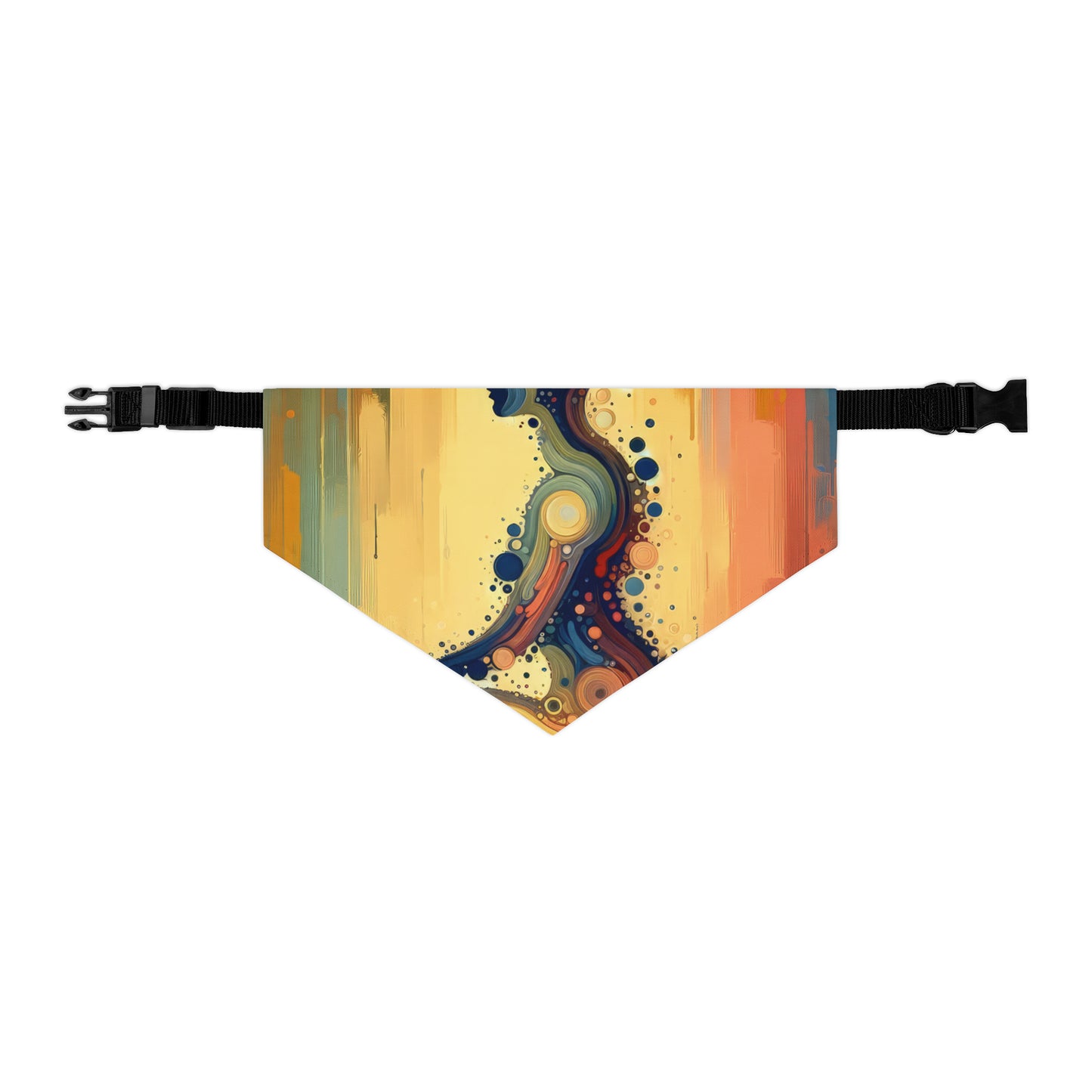 Patience Essence Tachism Pet Bandana Collar