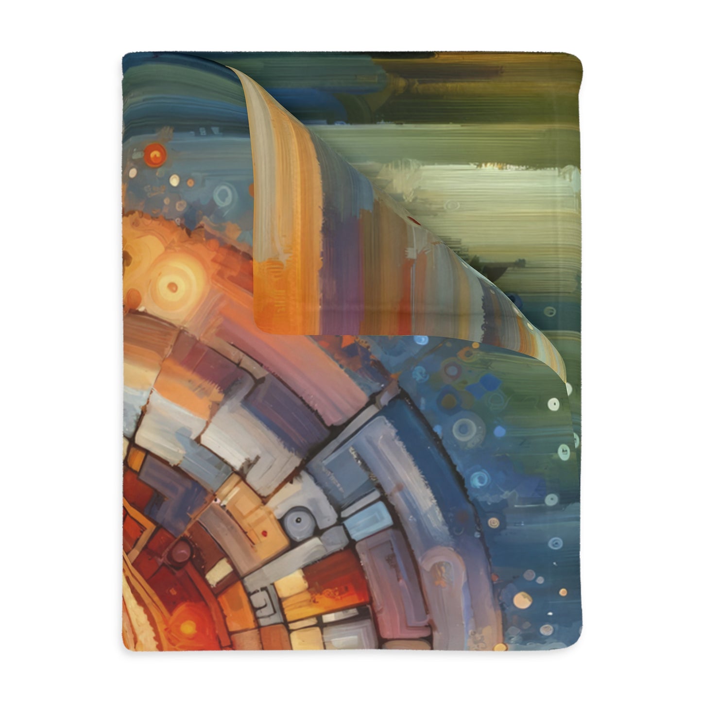 Majestic Quest Aura Velveteen Microfiber Blanket (Two-sided print)