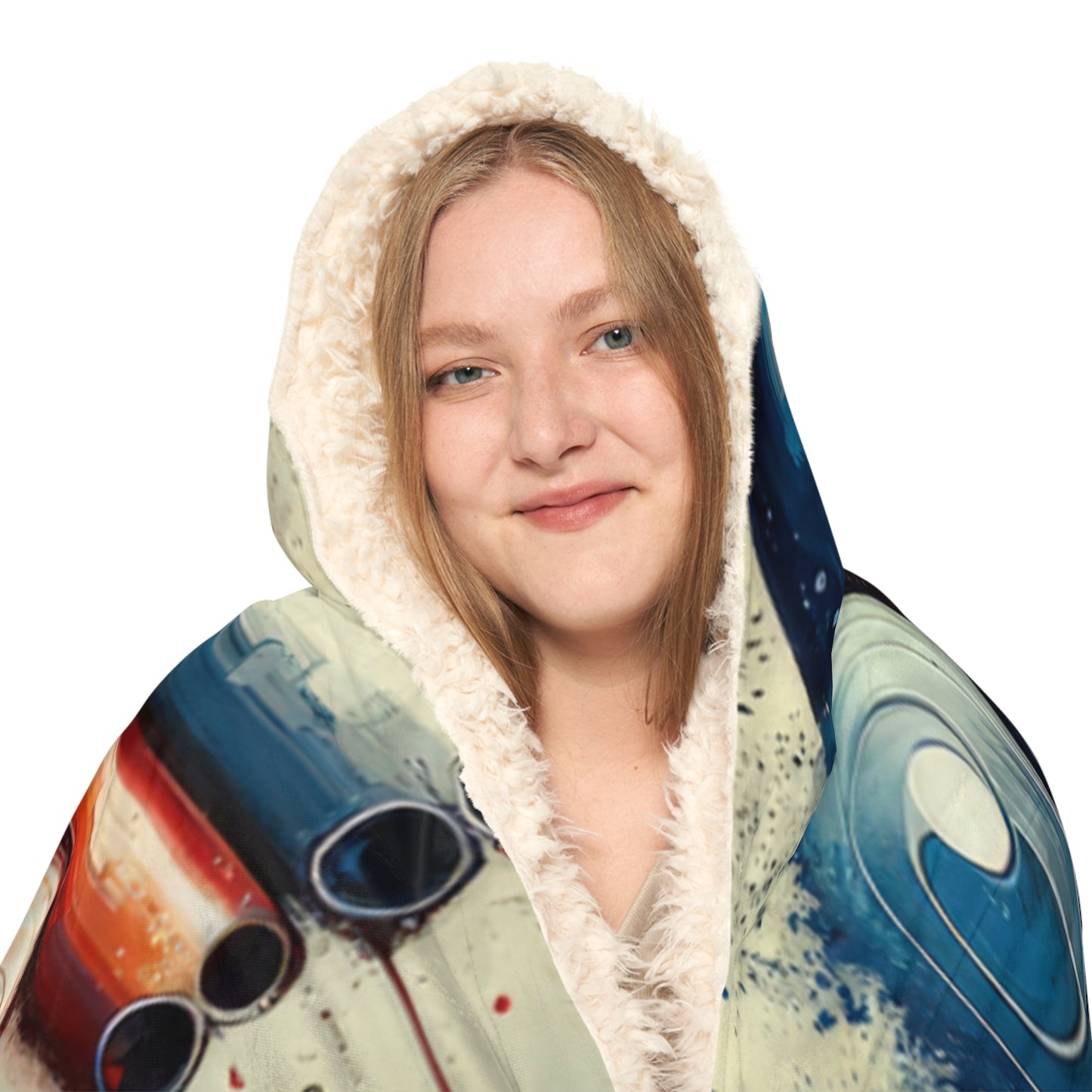 Rhythmic Heart Harmony Snuggle Blanket