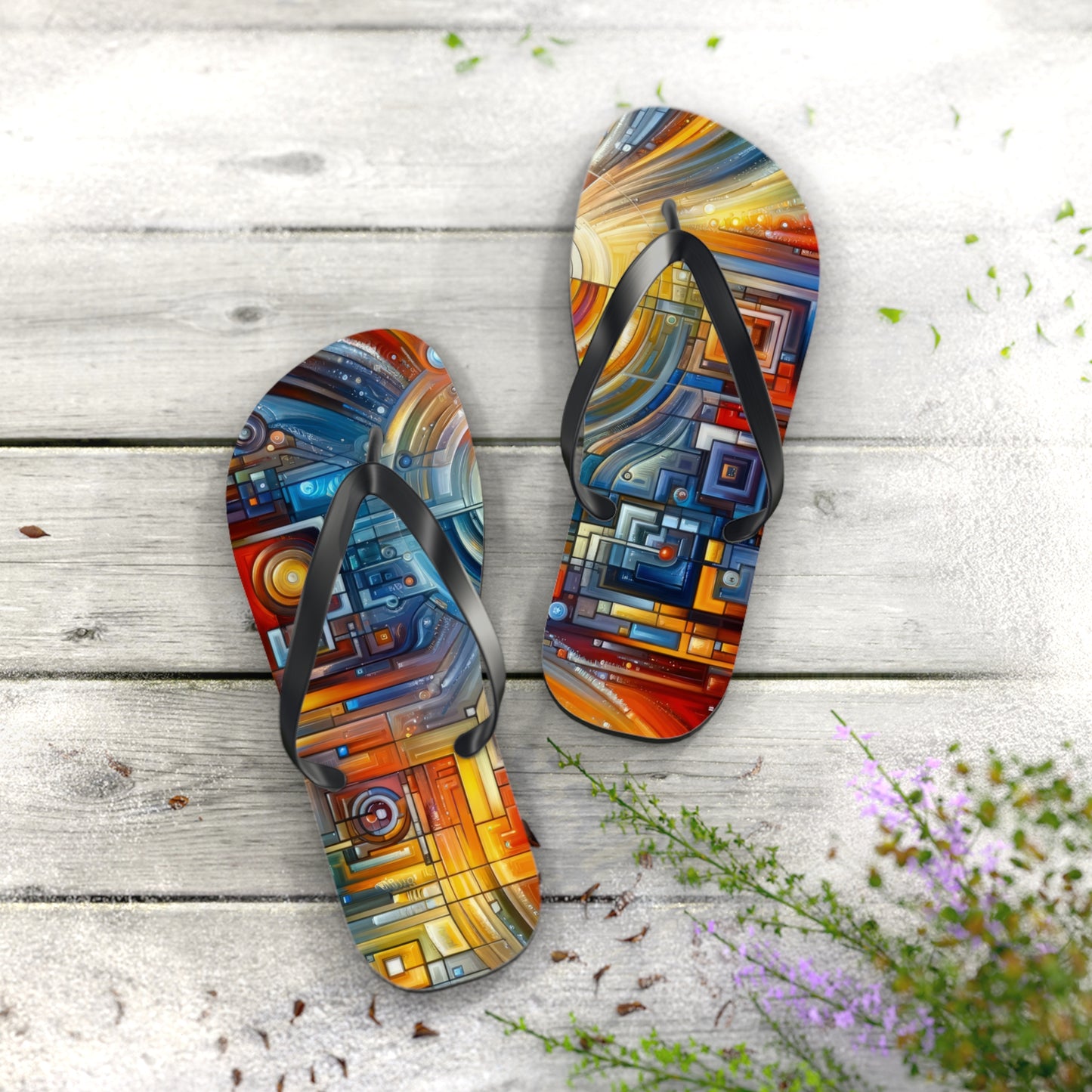 Digital Tachism Connectivity Flip Flops