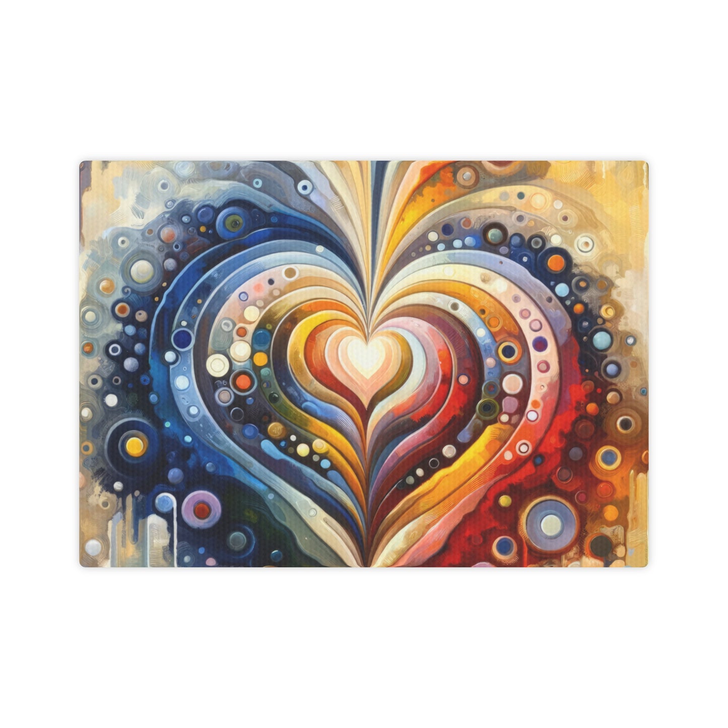 Harmonic Heart Essence Canvas Photo Tile