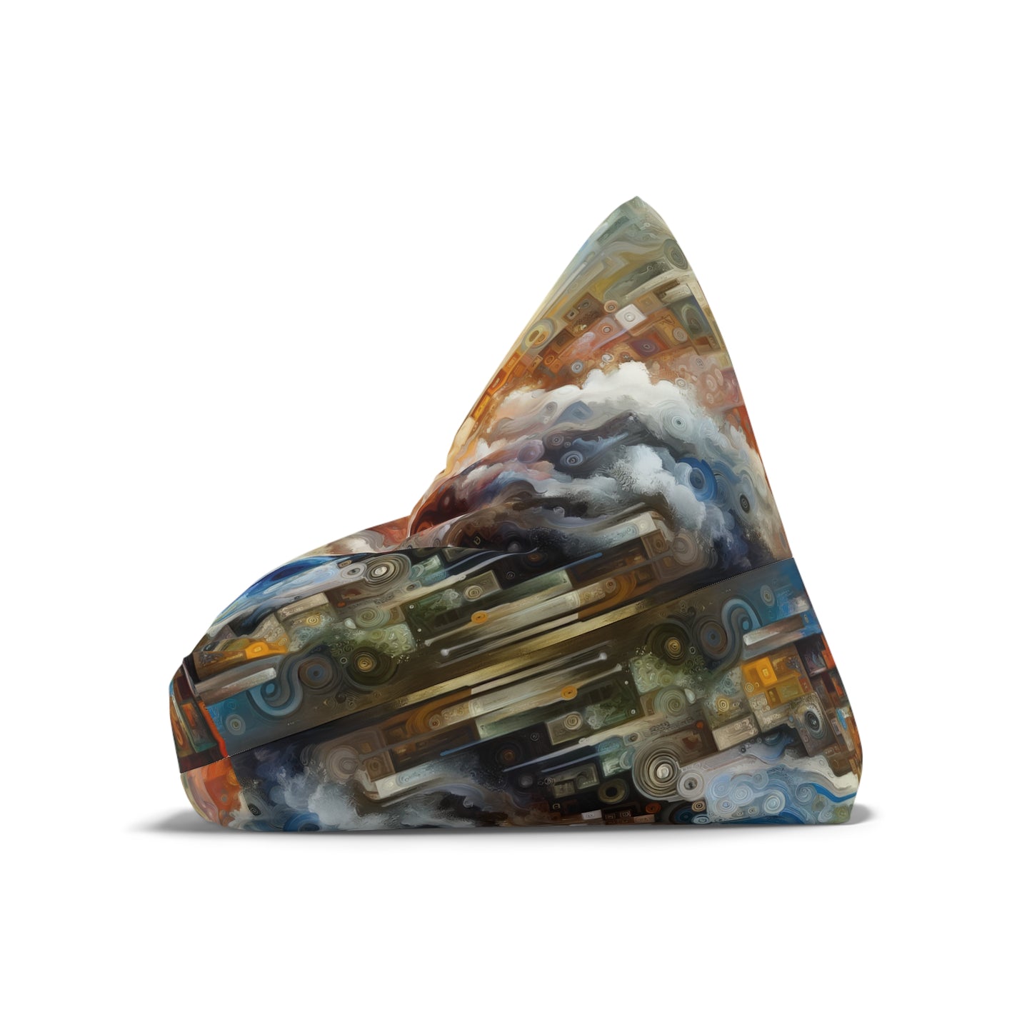 Tachist Unity Diversity Bean Bag Chair Cover