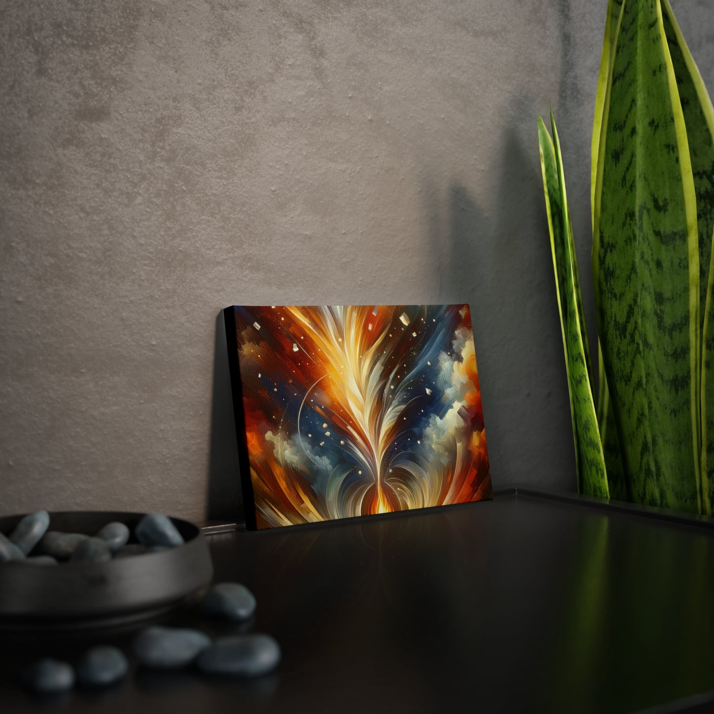 Igniting Transformational Currents Canvas Photo Tile