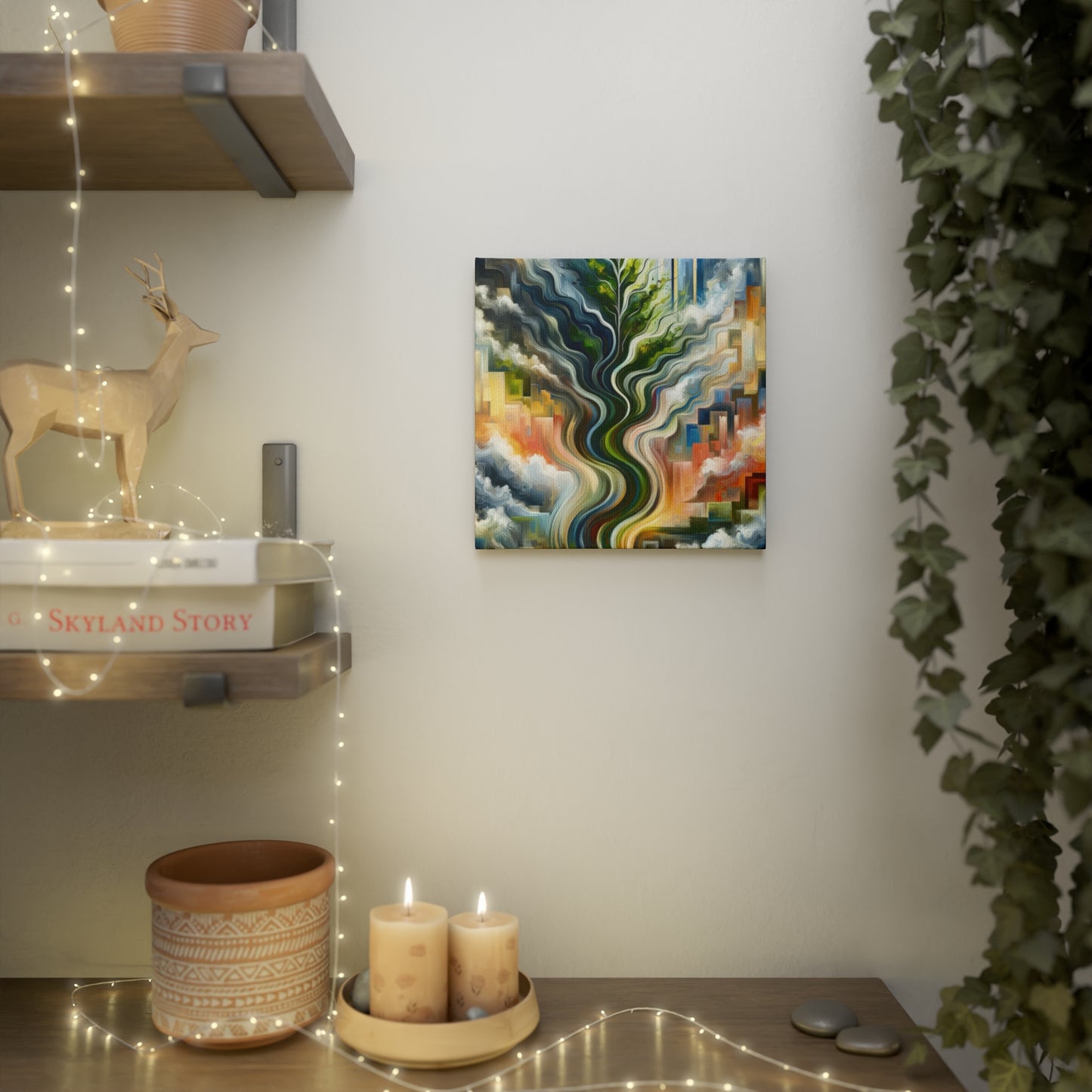 Eternal Digital Contrast Canvas Photo Tile
