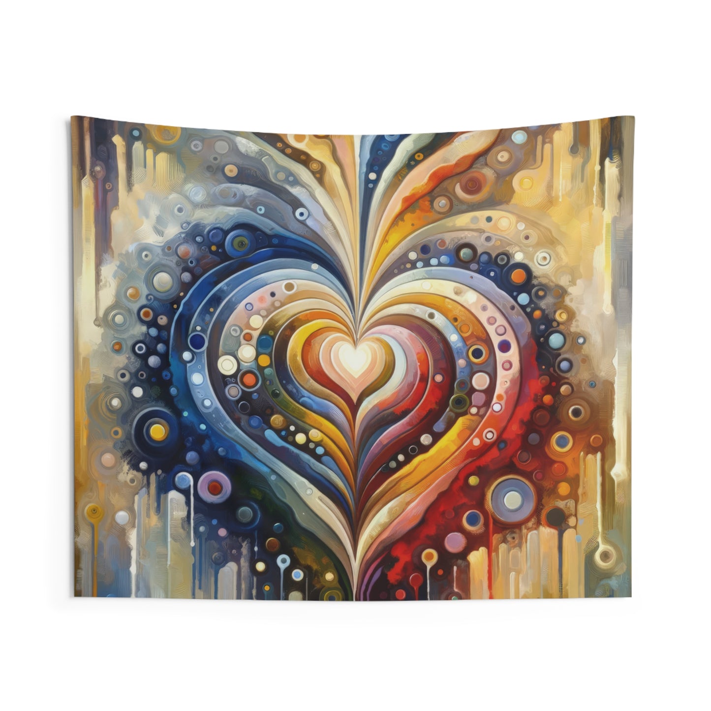 Harmonic Heart Essence Indoor Wall Tapestries