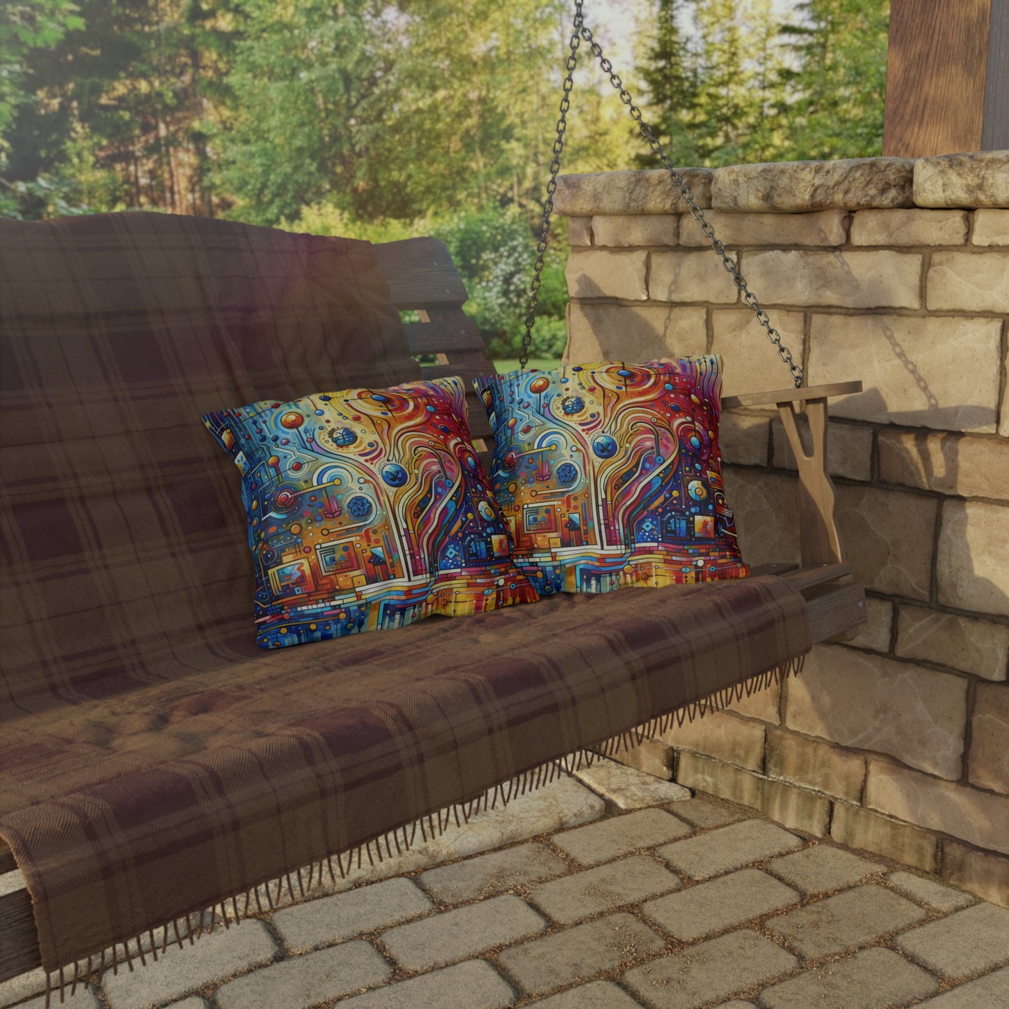 Supportive Divided Empathy Outdoor Pillows