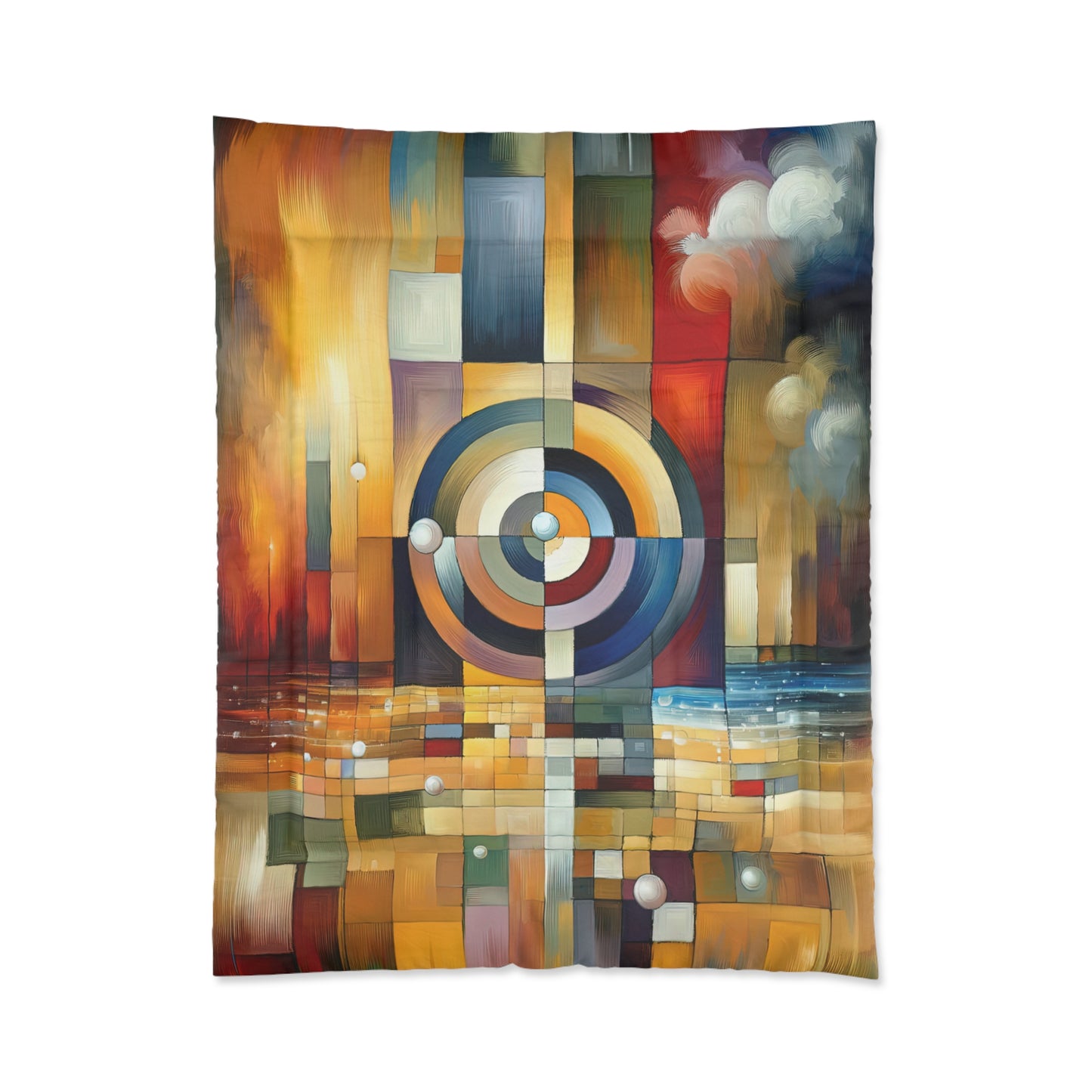 Oneness Through Tachism Comforter