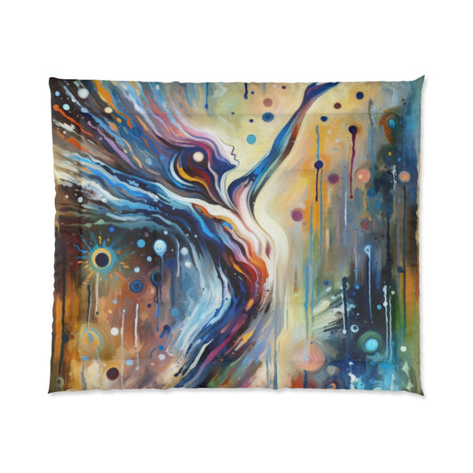 Journey Embrace Tachism Comforter