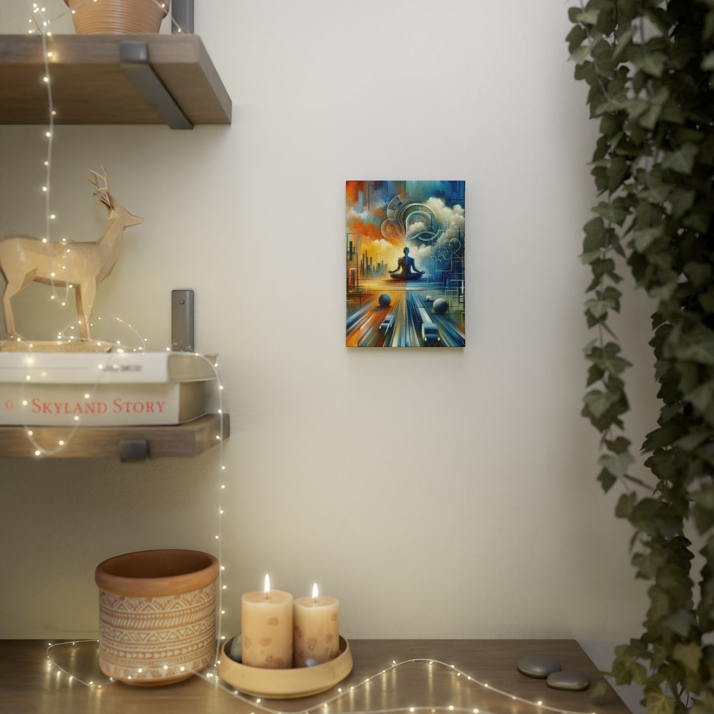 Digital Spiritual Journey Canvas Photo Tile