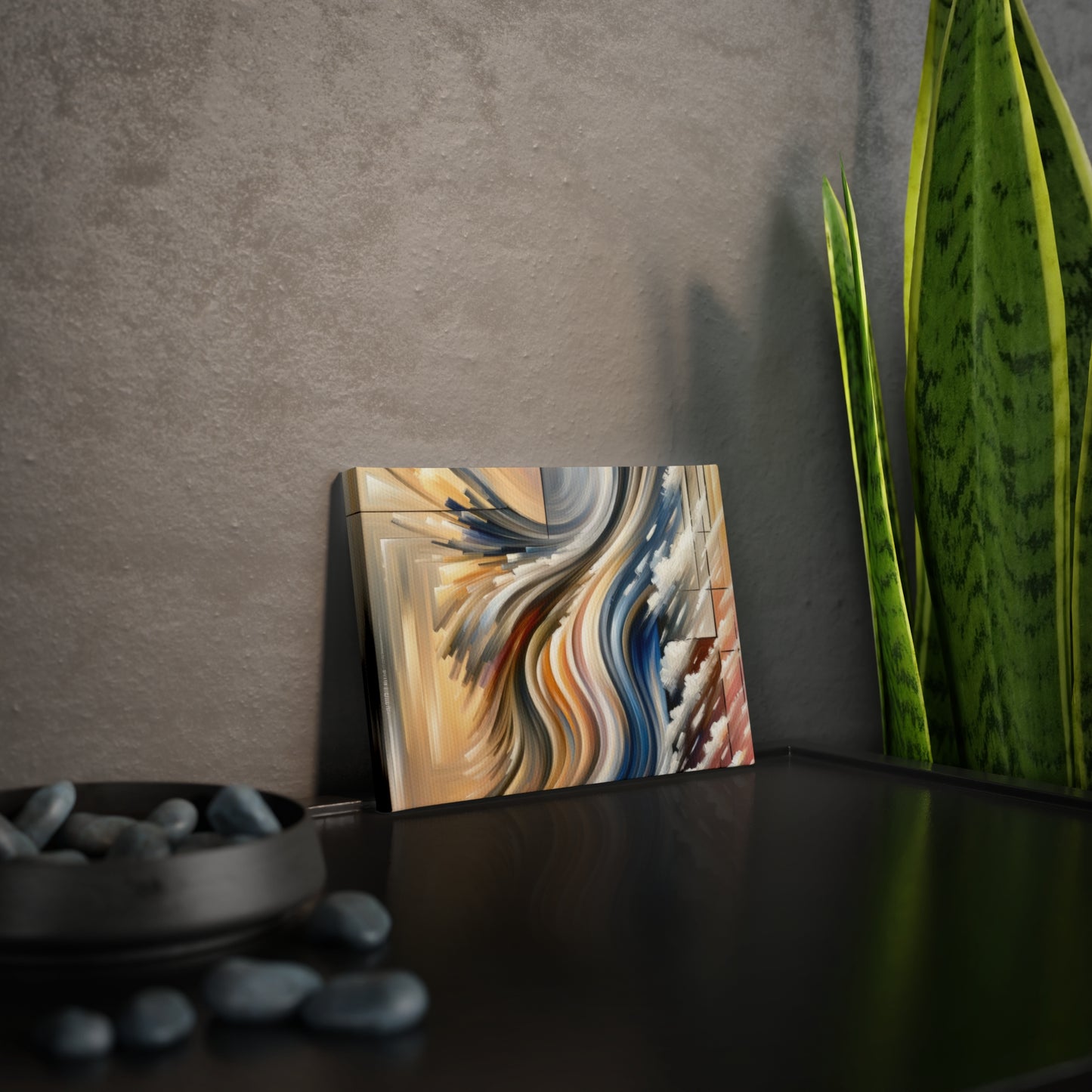 Model Dynamic Transition Canvas Photo Tile