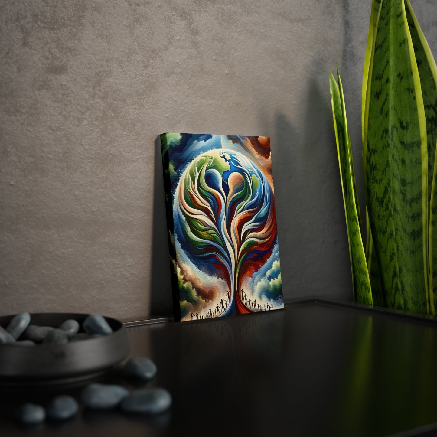 Interconnected Earth Advocates Canvas Photo Tile